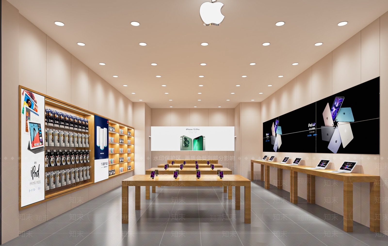 现代手机店SU模型下载【ID:1115869940】