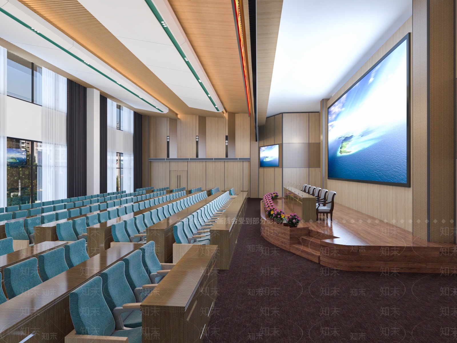 现代报告厅3D模型下载【ID:1115906872】