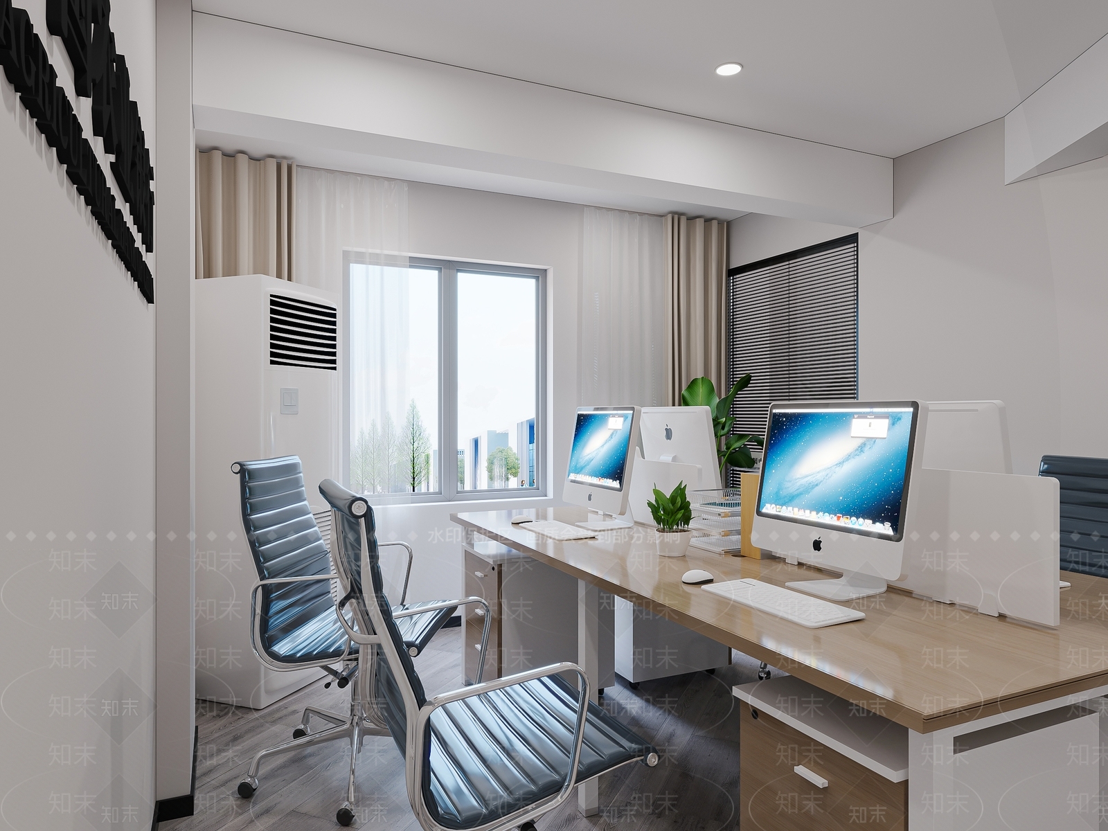 现代银行会议室3D模型下载【ID:1115907932】