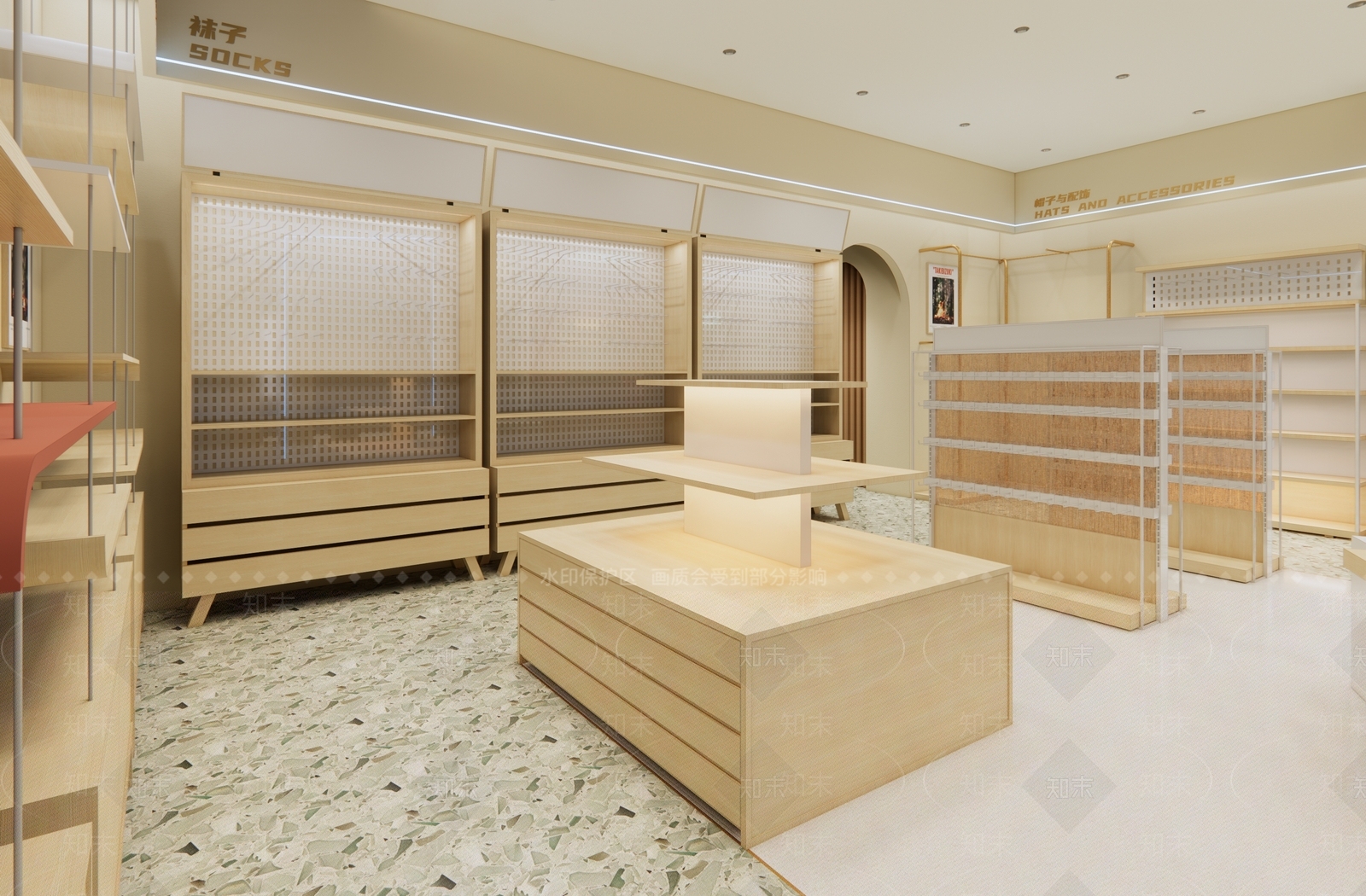 现代服装店SU模型下载【ID:1116014289】