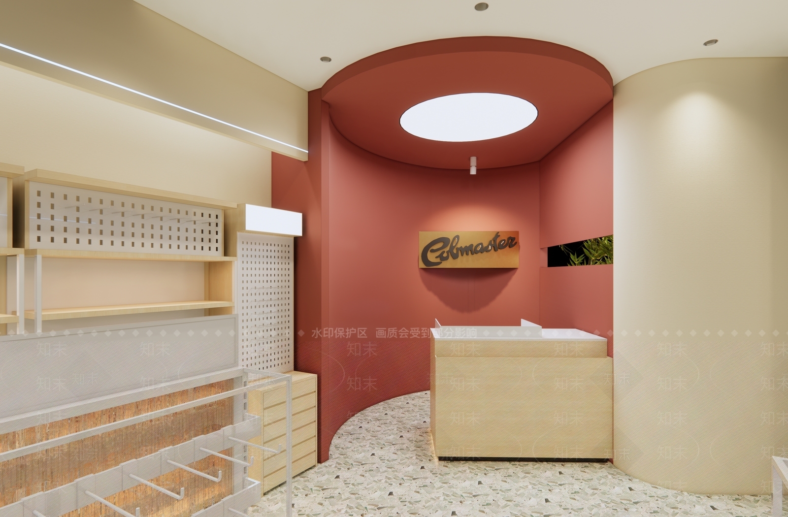 现代服装店SU模型下载【ID:1116014289】