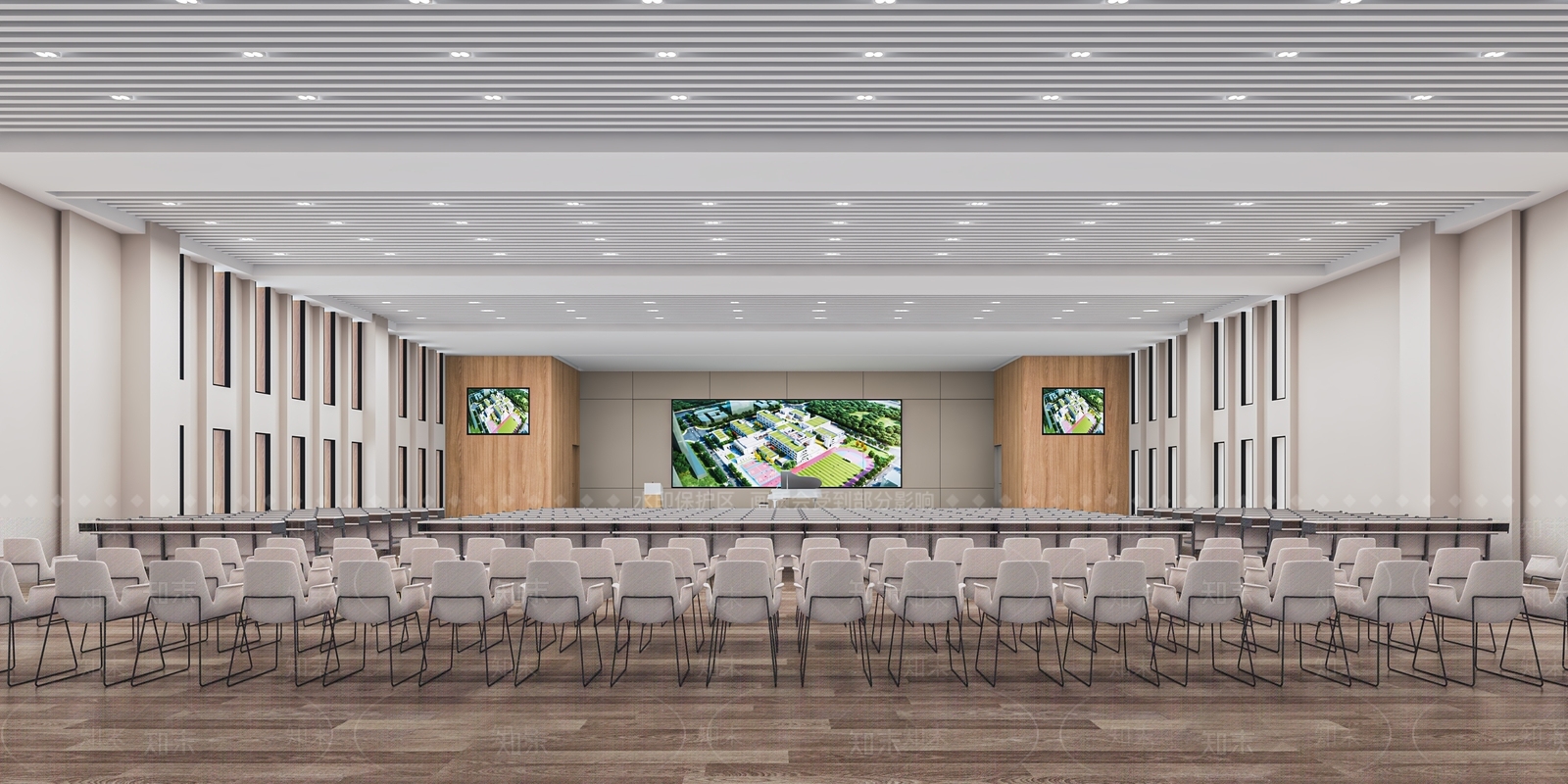 现代报告厅SU模型下载【ID:1115950115】