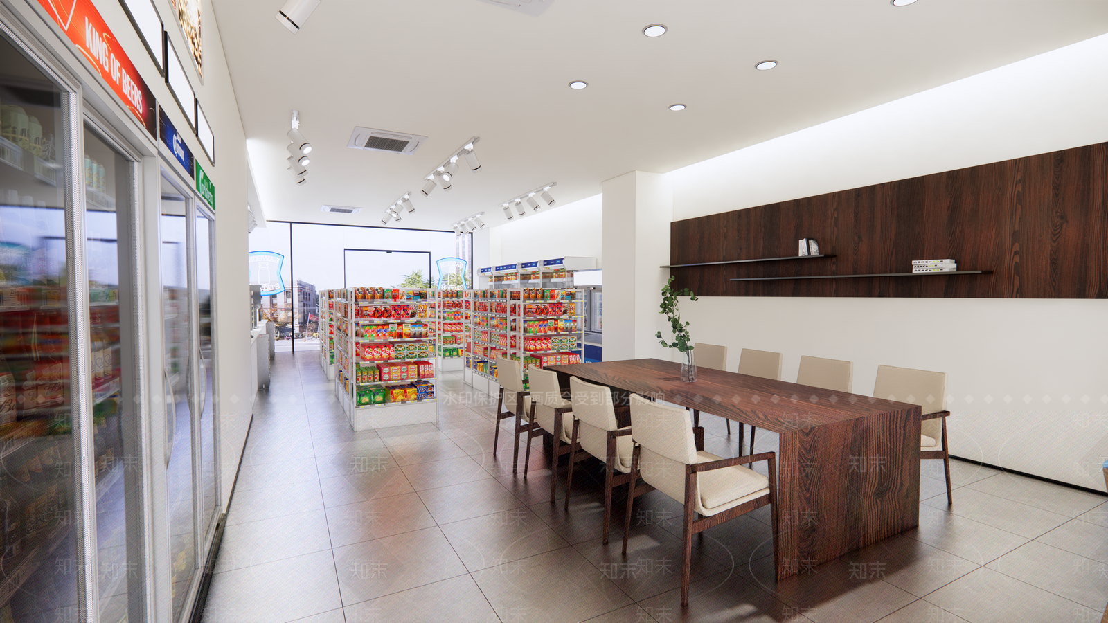现代便利店SU模型下载【ID:1115956612】