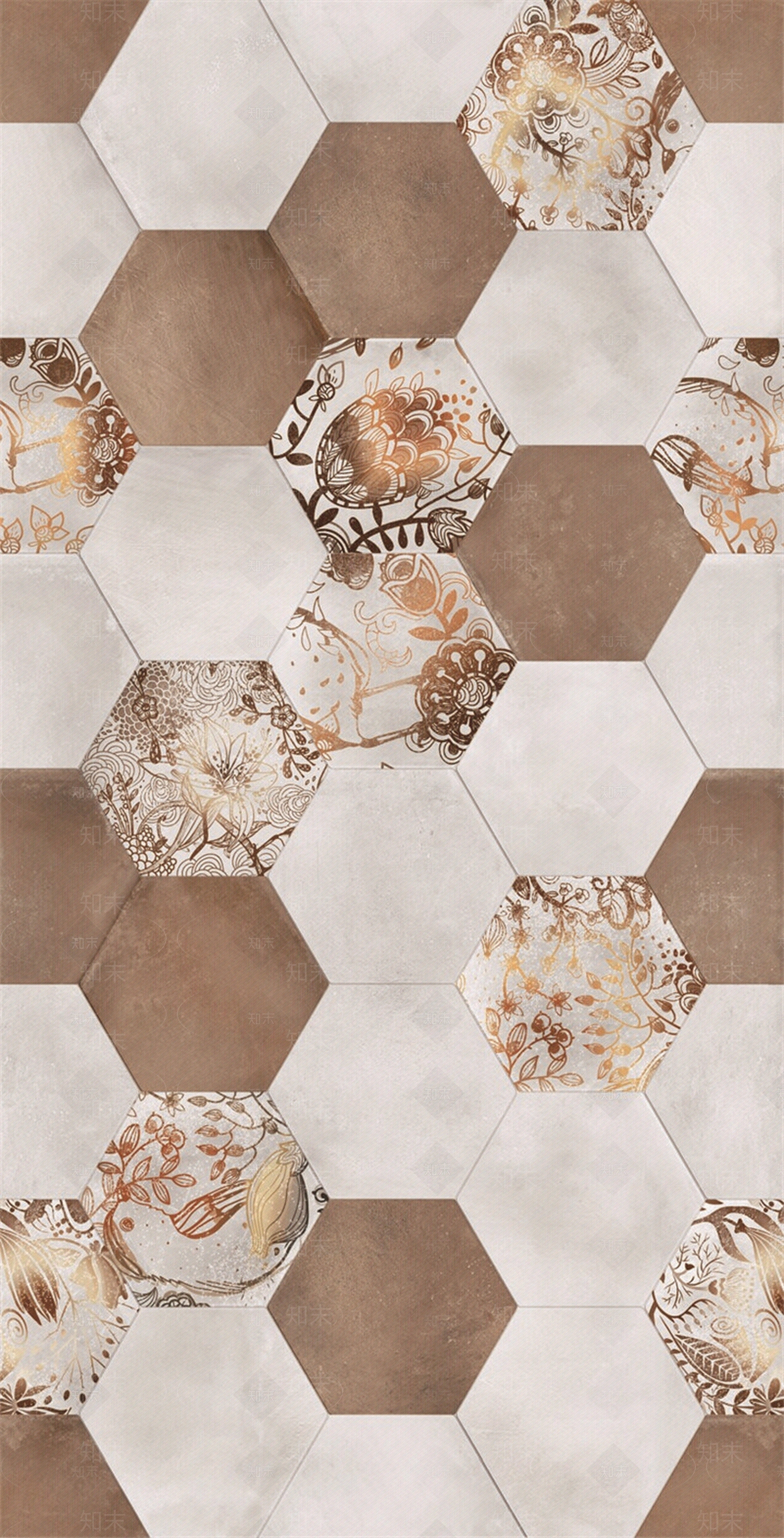 仿大理石瓷砖拼花贴图下载【ID:1116440626】