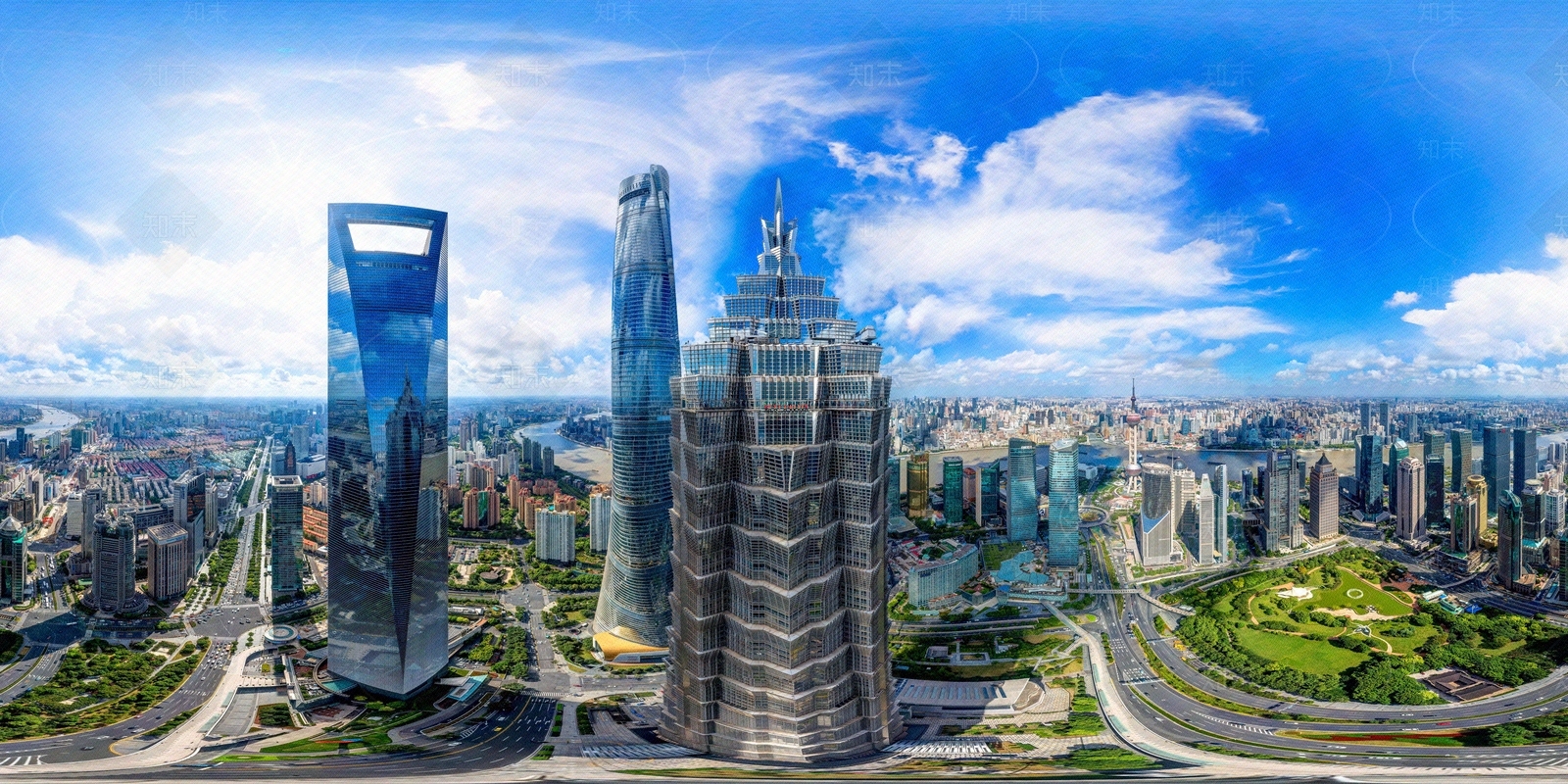 国际大城市商业中心HDR贴图下载【ID:1116016160】