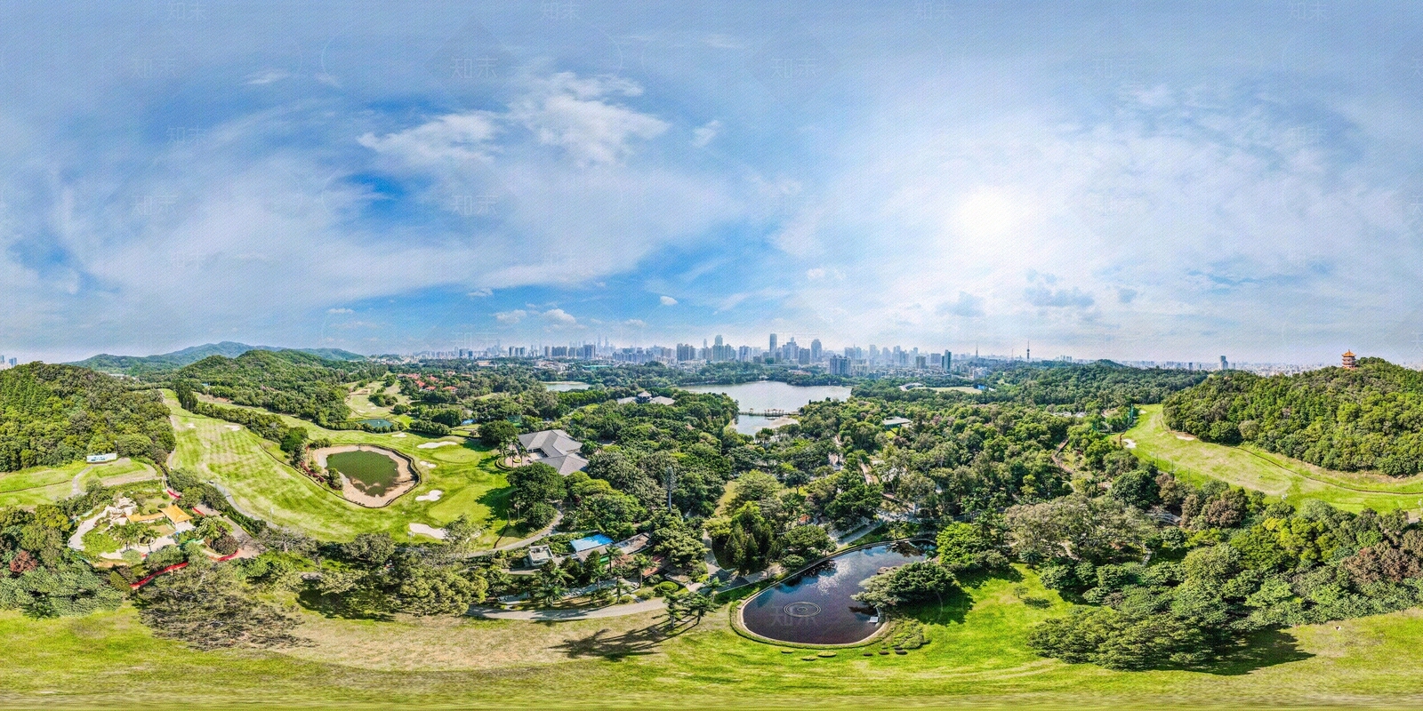 生态城市公园HDR贴图下载【ID:1116016165】
