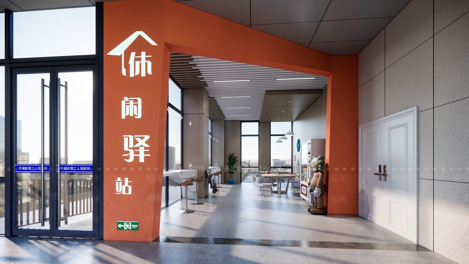 现代茶水间SU模型下载【ID:1116037606】