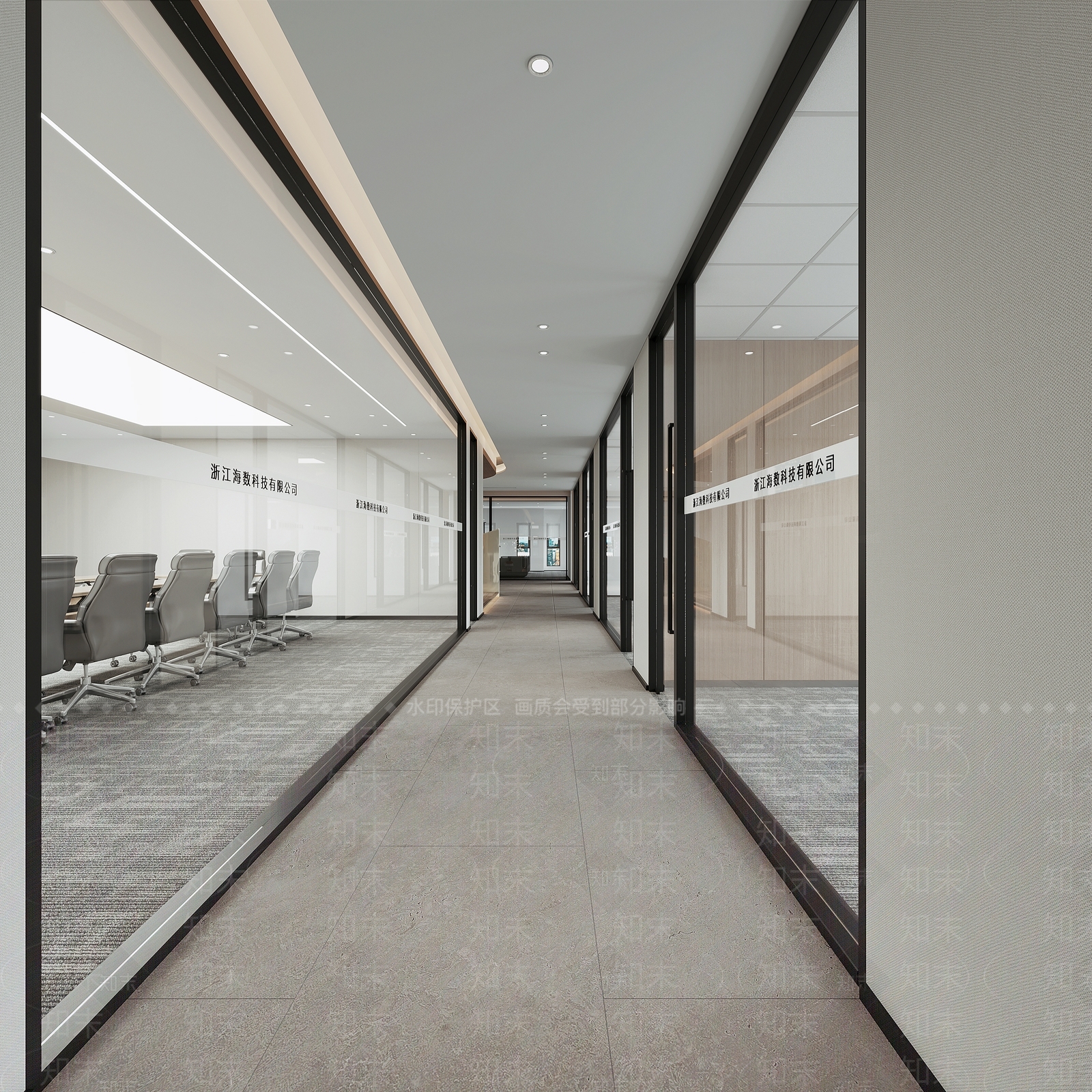 现代办公室茶水间3D模型下载【ID:1116053759】