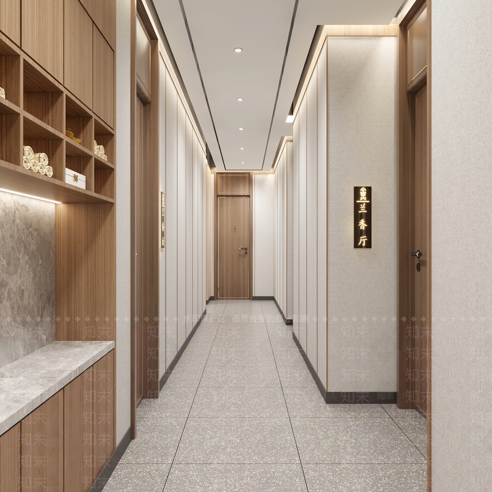 新中式火锅店3D模型下载【ID:1116101496】