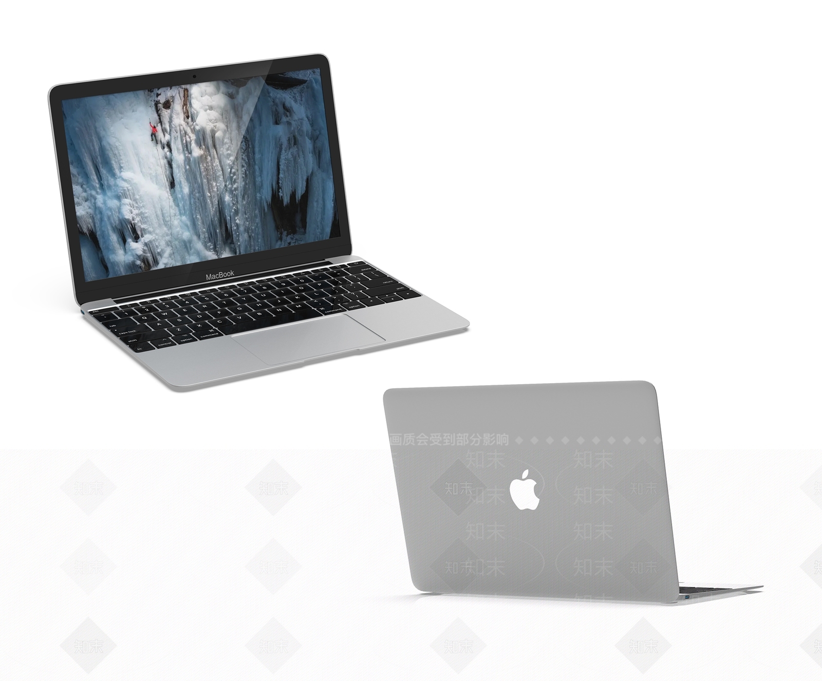 苹果笔记本电脑3D模型下载【ID:1116142622】