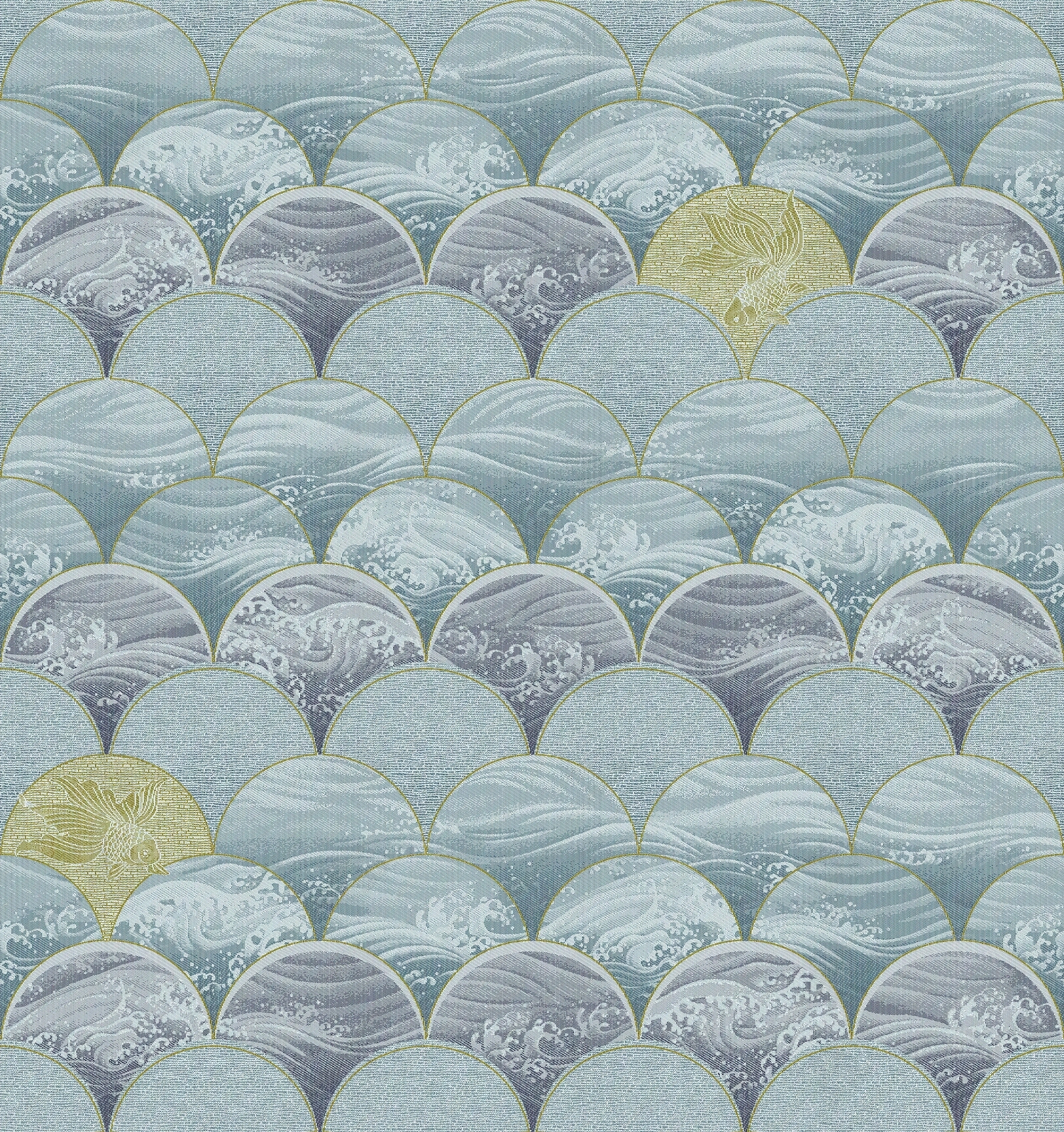 日式现代波浪墙纸墙布贴图下载【ID:1116155582】