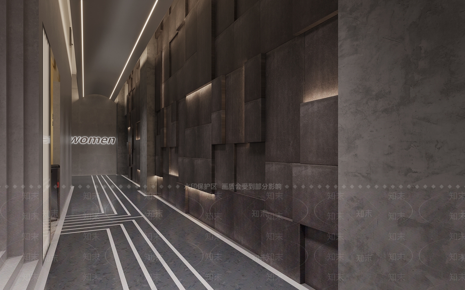 现代健身房3D模型下载【ID:1116183333】