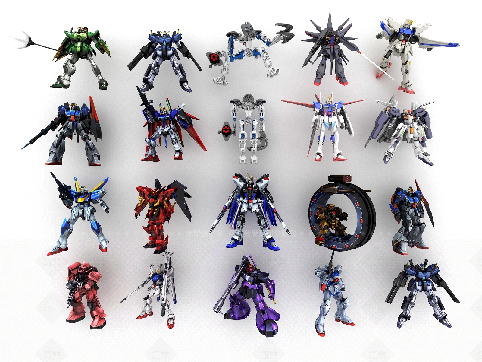 变形金刚3D模型下载【ID:1116216711】