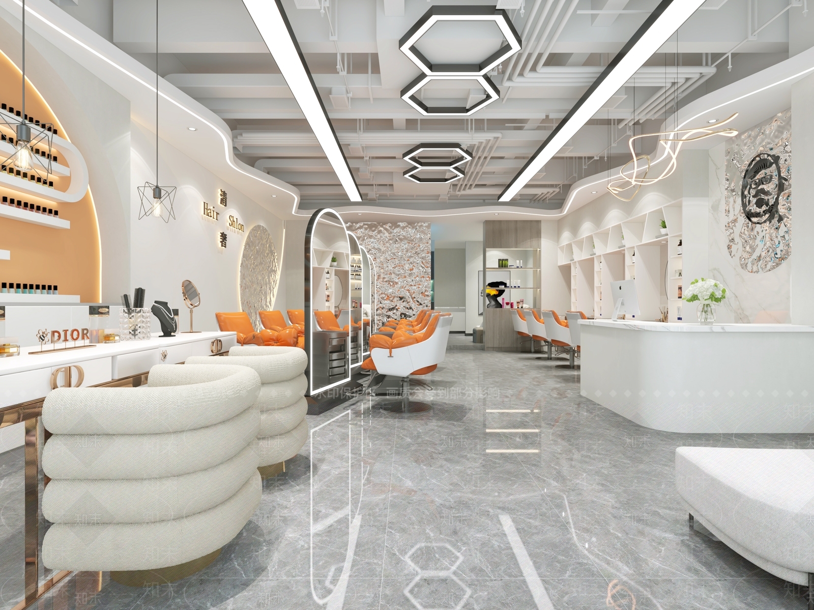 现代理发店3D模型下载【ID:1116237644】