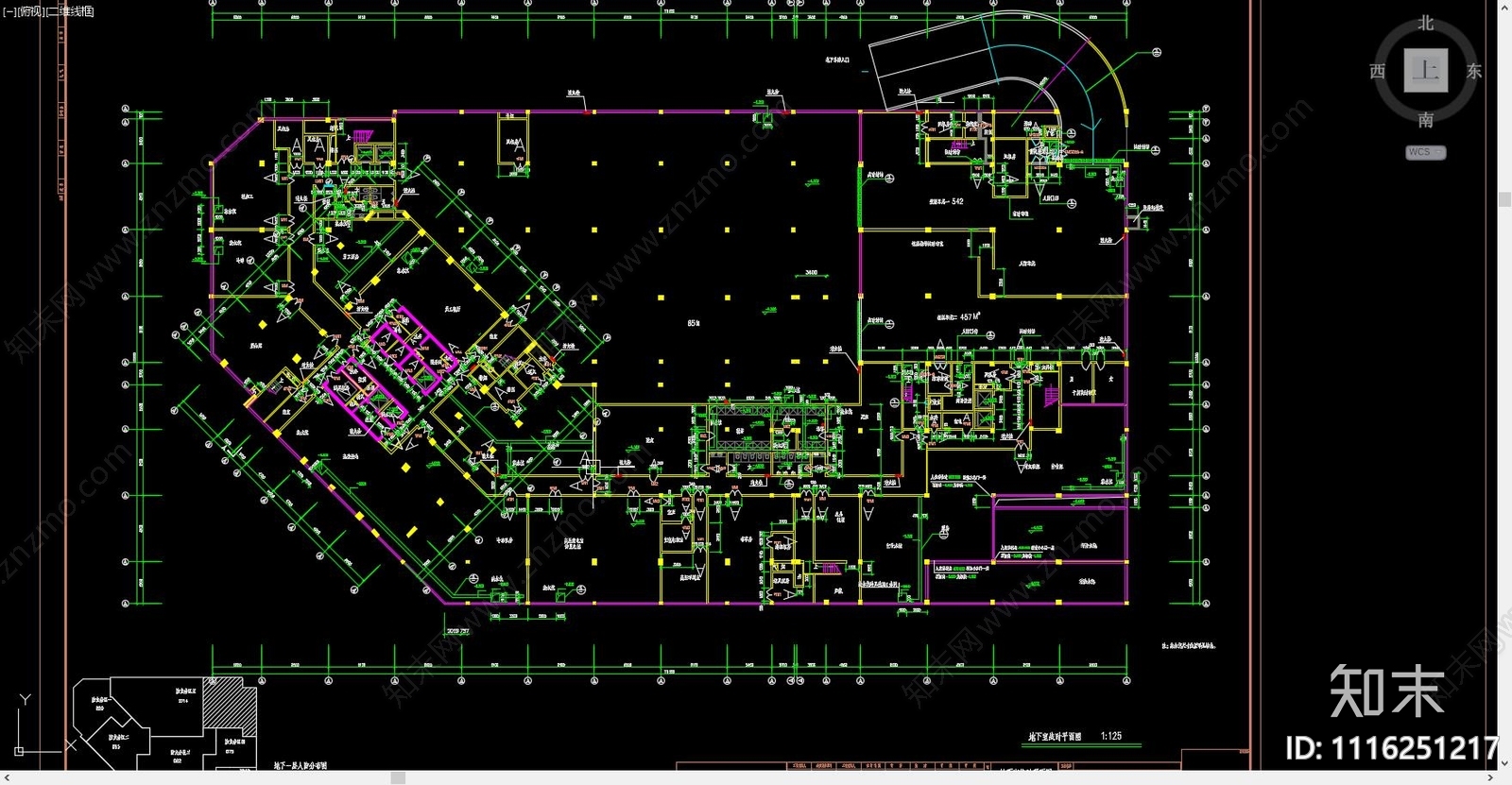 现代简约五星级酒店施工图cad施工图下载【ID:1116251217】