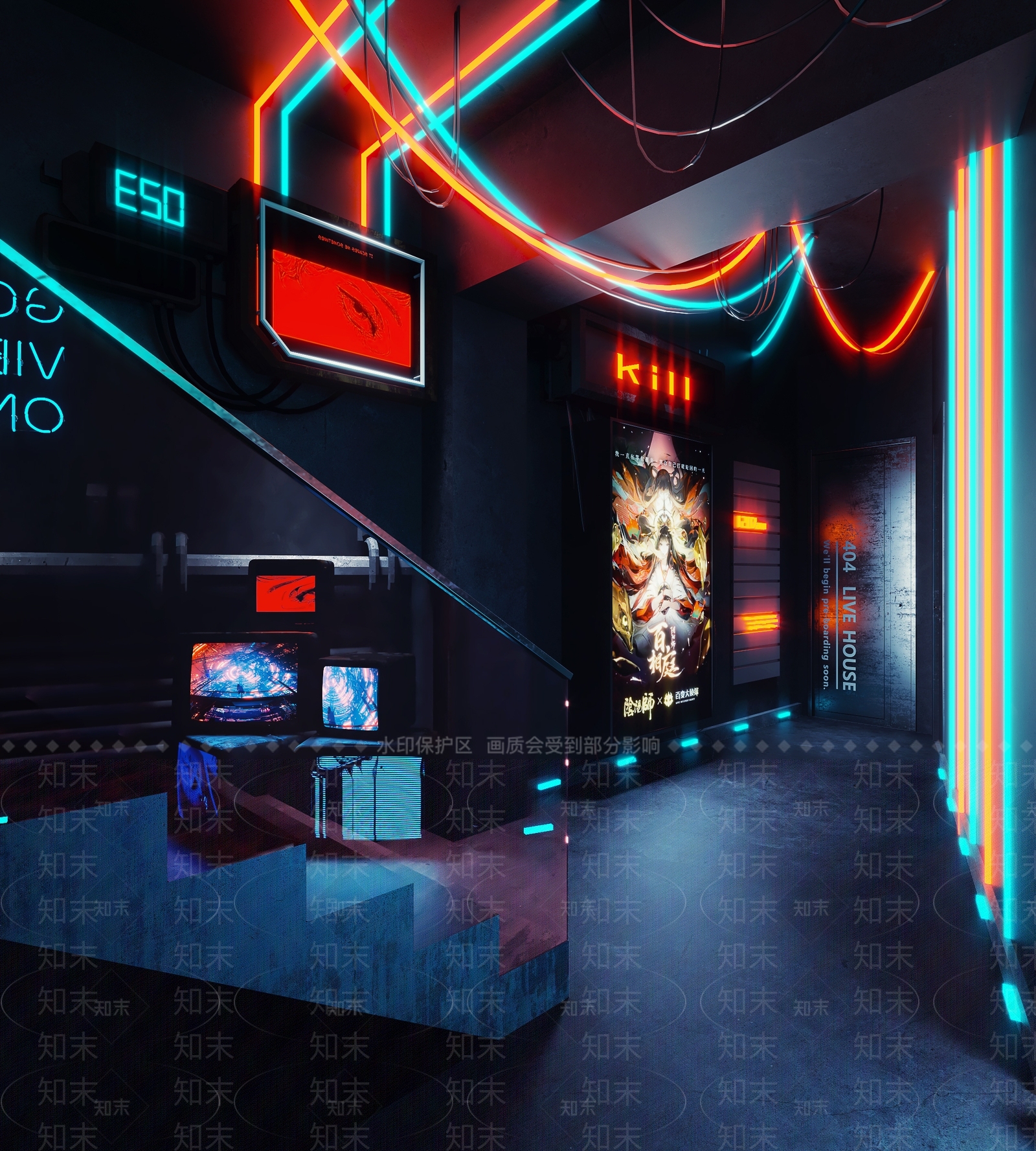 赛博朋克剧本杀3D模型下载【ID:1116256422】