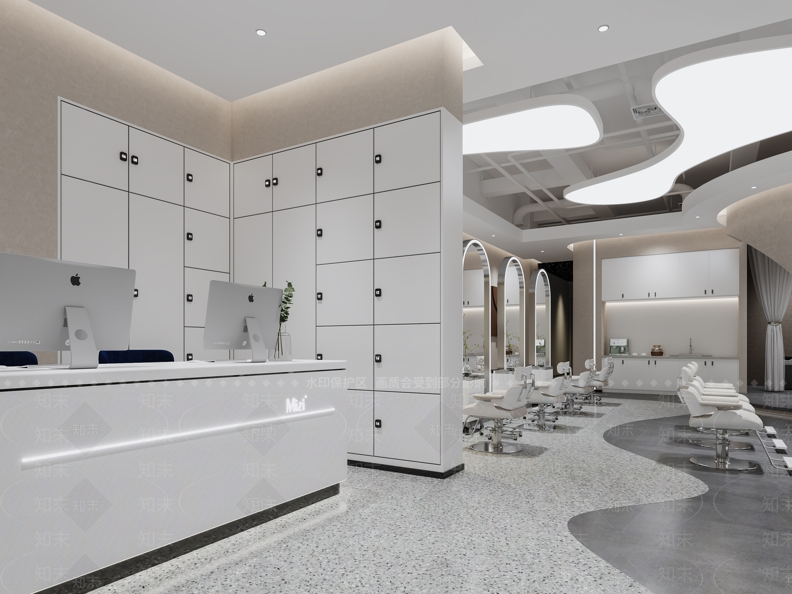 现代理发店3D模型下载【ID:1116900077】