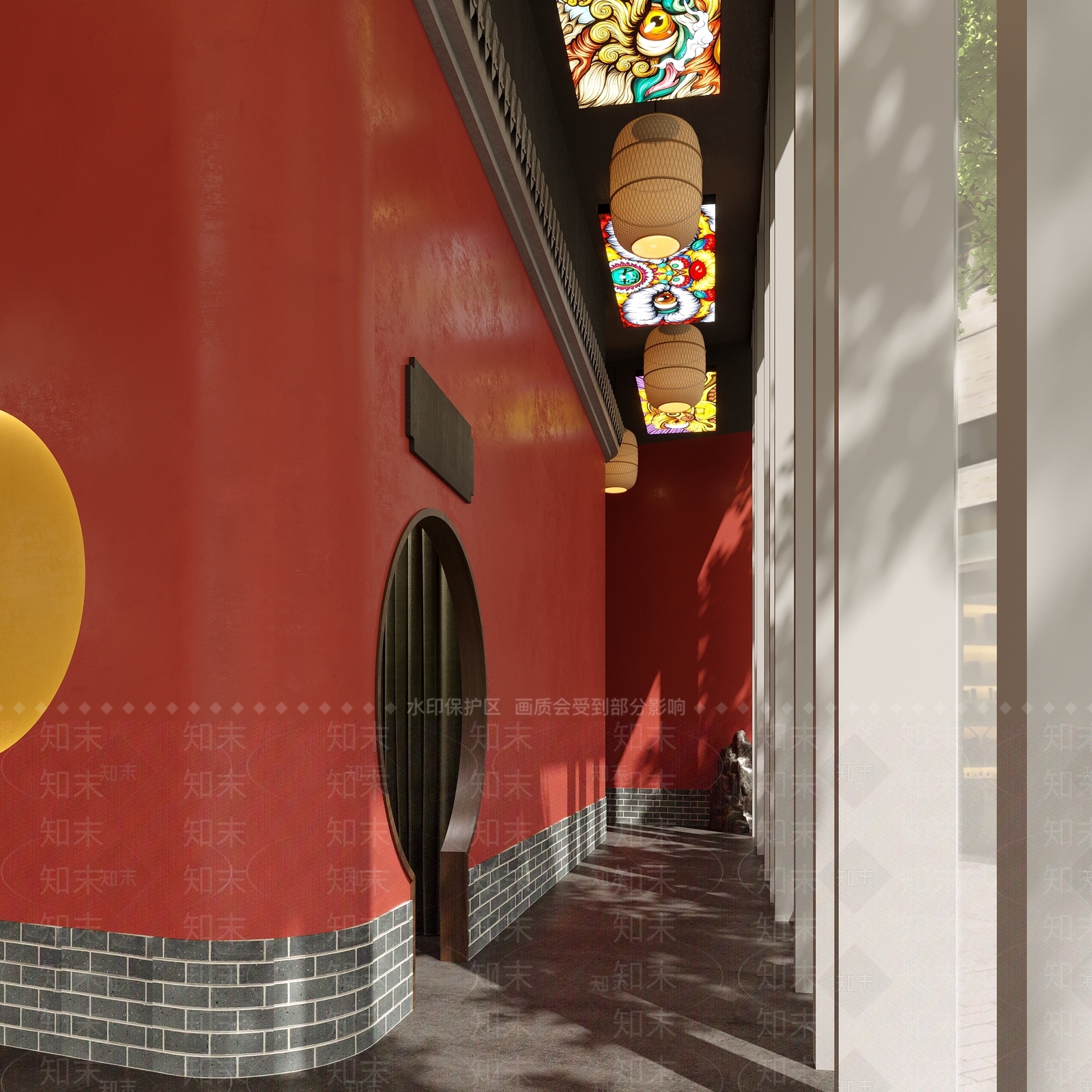 中式前台3D模型下载【ID:1116274640】