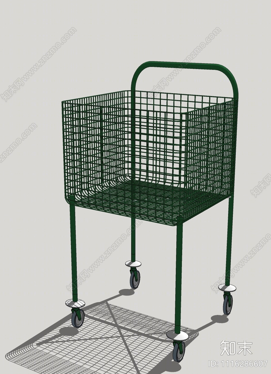 现代网球推车SU模型下载【ID:1116286607】