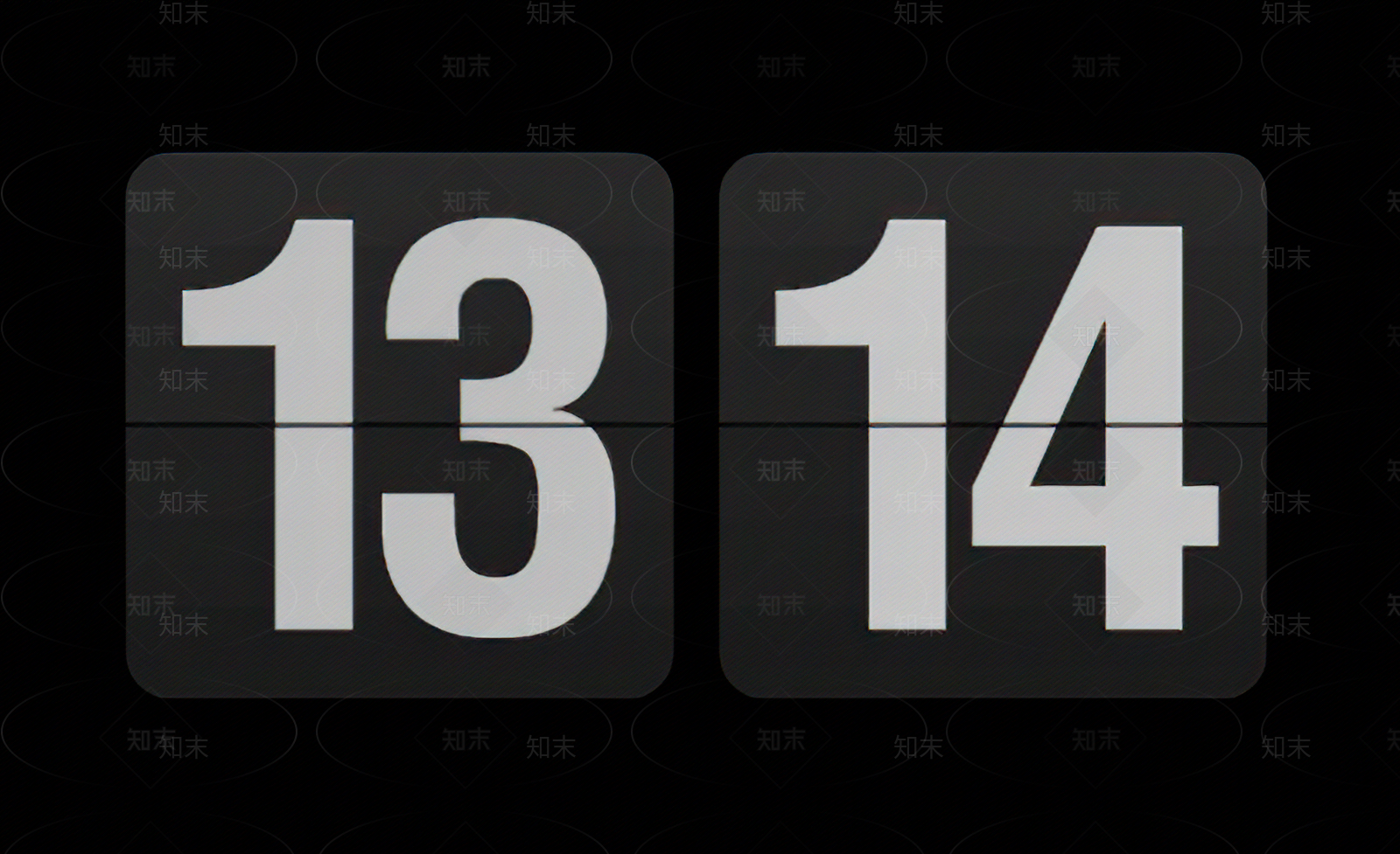 电视屏幕翻页时钟高清贴图贴图下载【ID:1116307420】