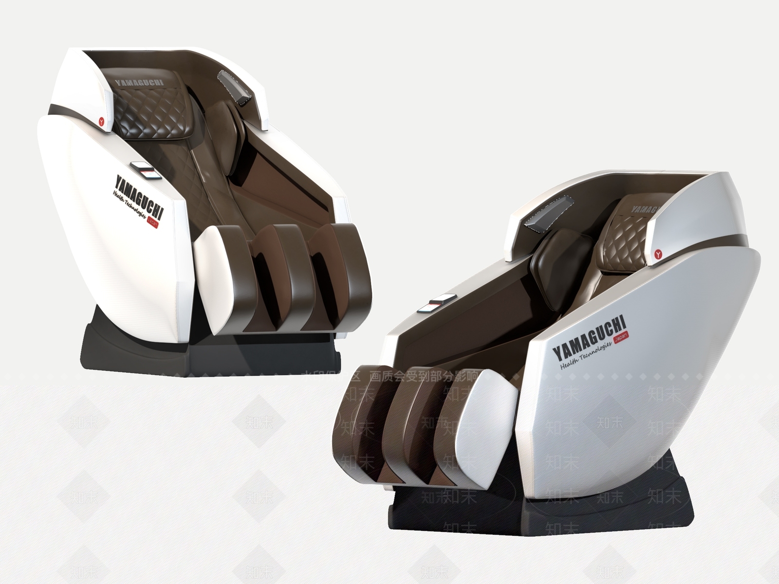 现代太空舱按摩椅3D模型下载【ID:1116323349】