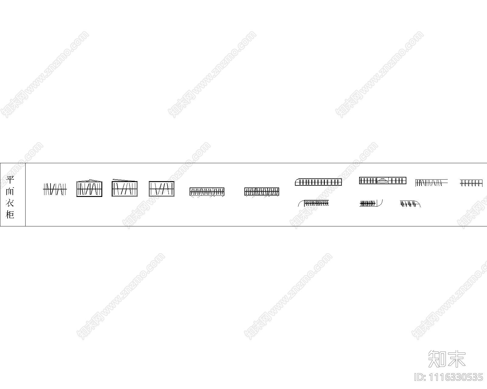 新中式平立面CAD图库cad施工图下载【ID:1116330535】