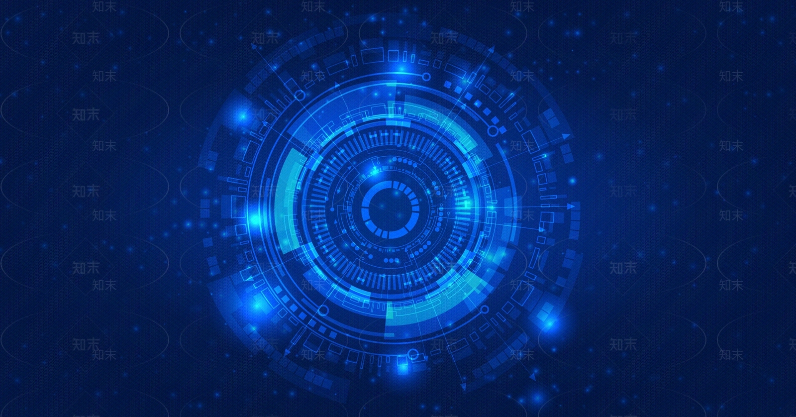 蓝色科技感屏幕贴图贴图下载【ID:1116341035】