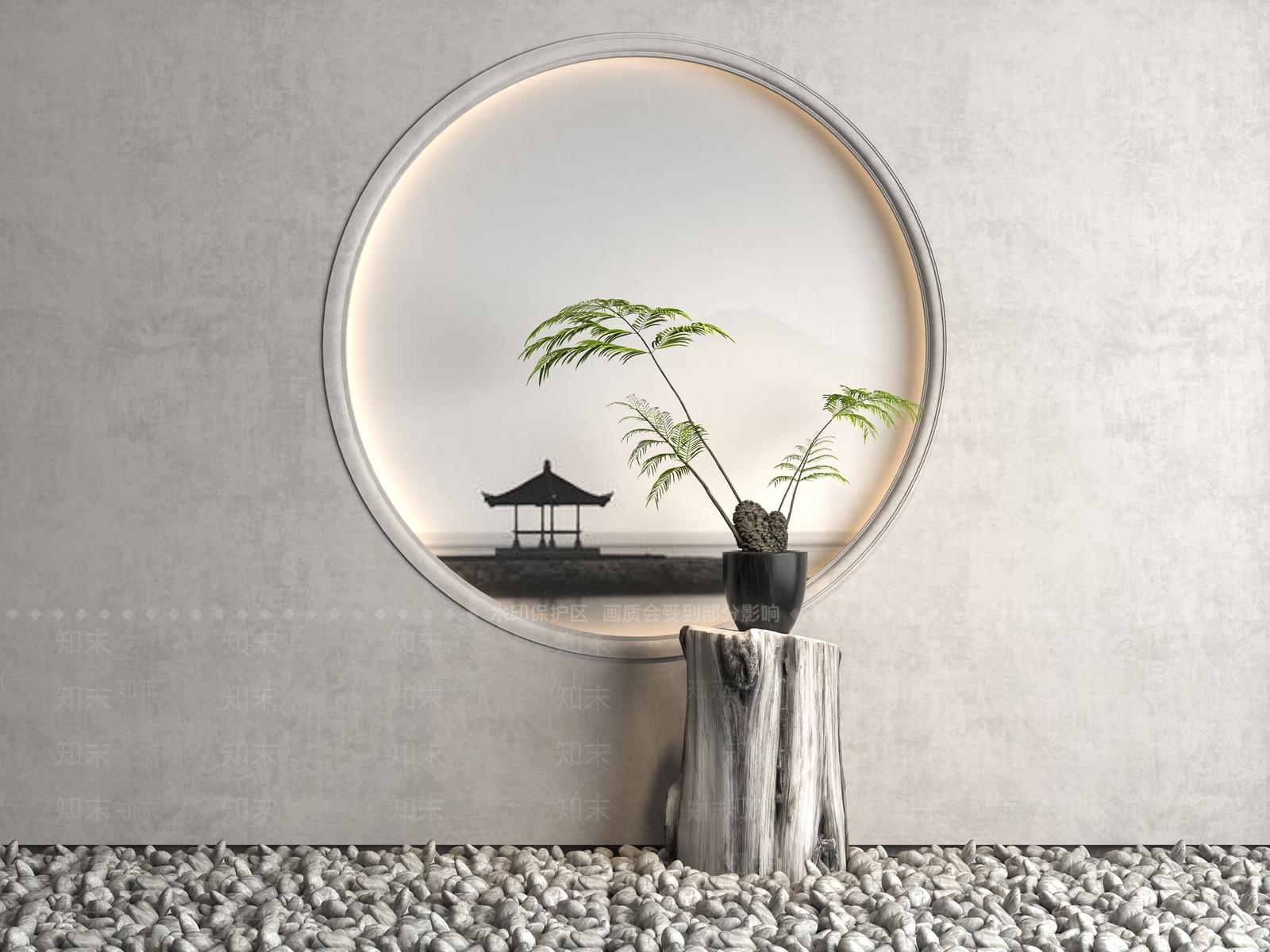 盆景3D模型下载【ID:1116363245】