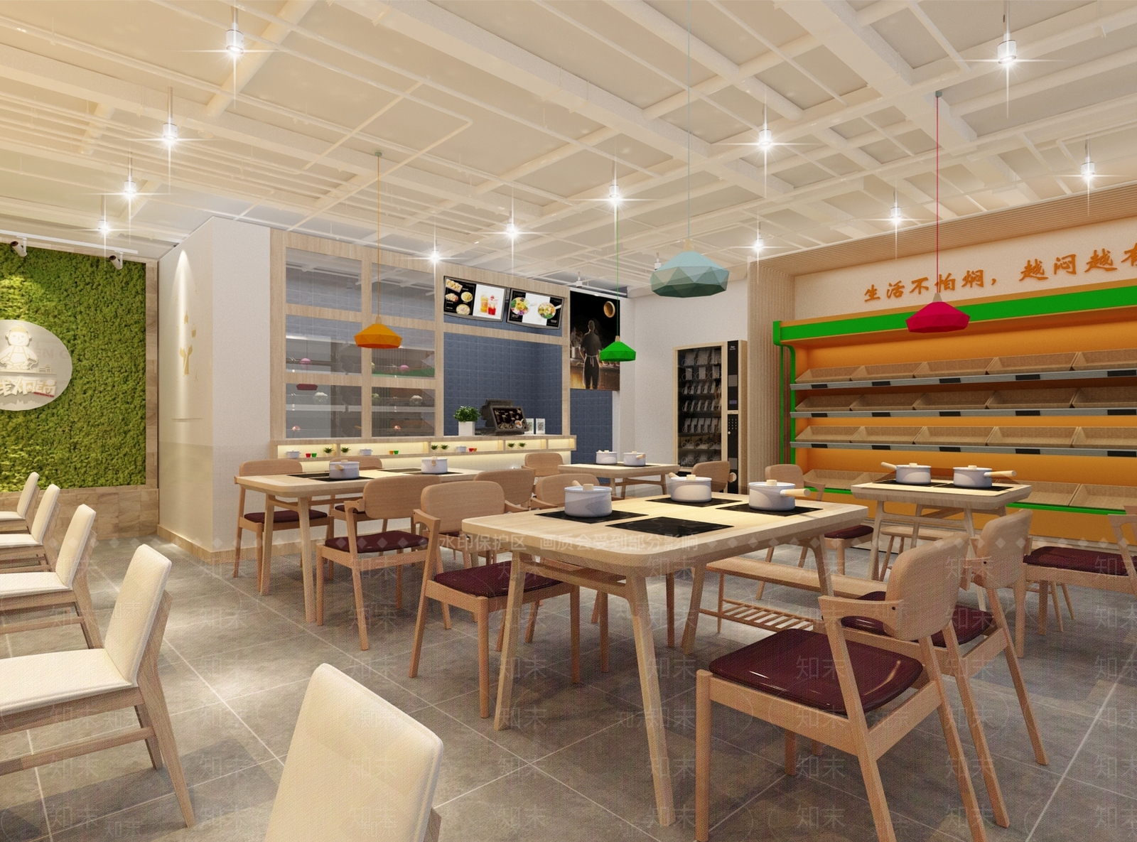 新中式一人食小火锅3D模型下载【ID:1116410013】