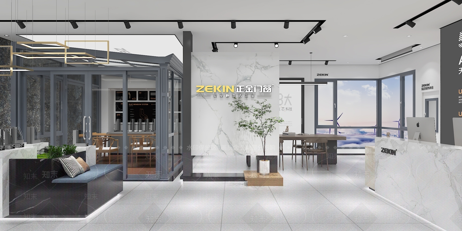 现代家居专卖店3D模型下载【ID:1116451798】