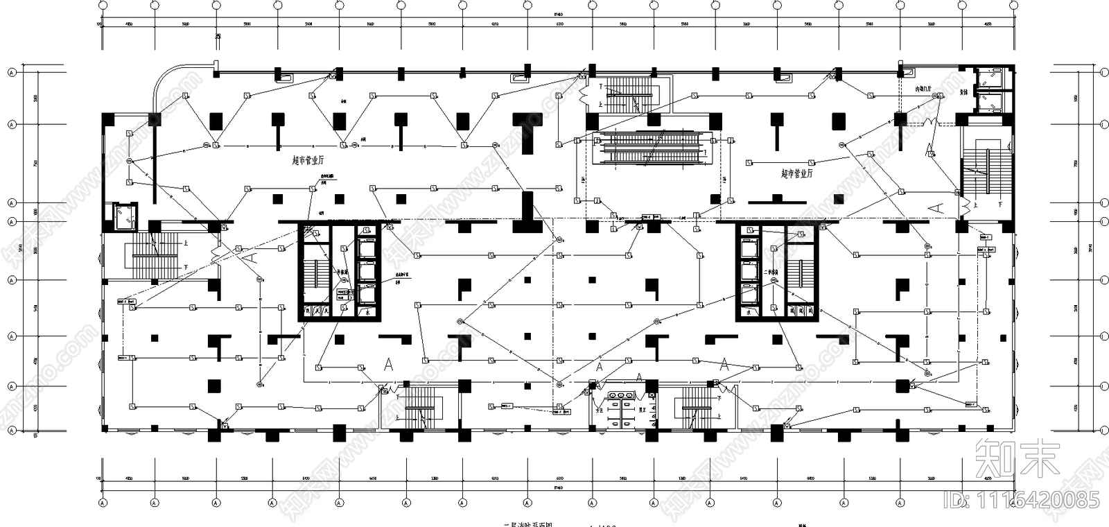 建筑消防平面图施工图施工图下载【ID:1116420085】