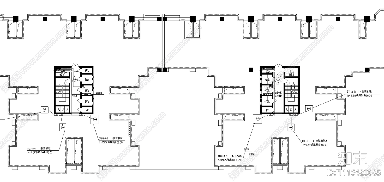 建筑消防平面图施工图施工图下载【ID:1116420085】