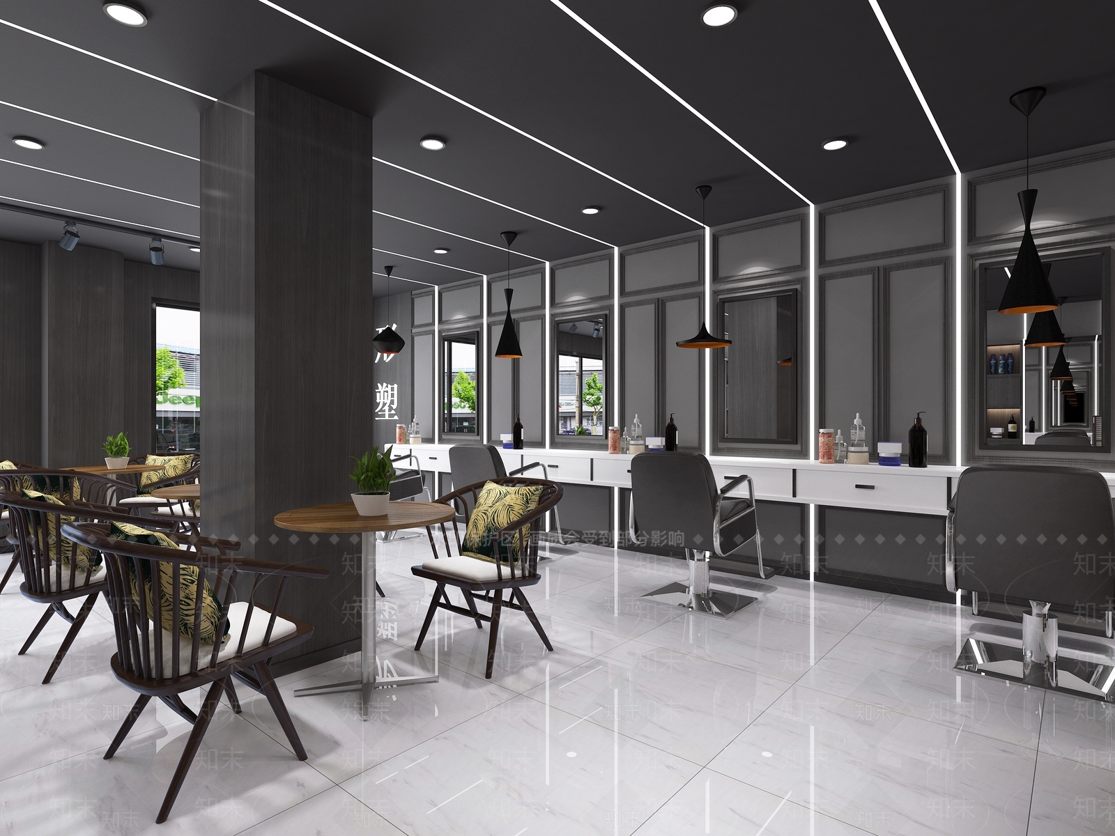 现代理发店3D模型下载【ID:1116488766】
