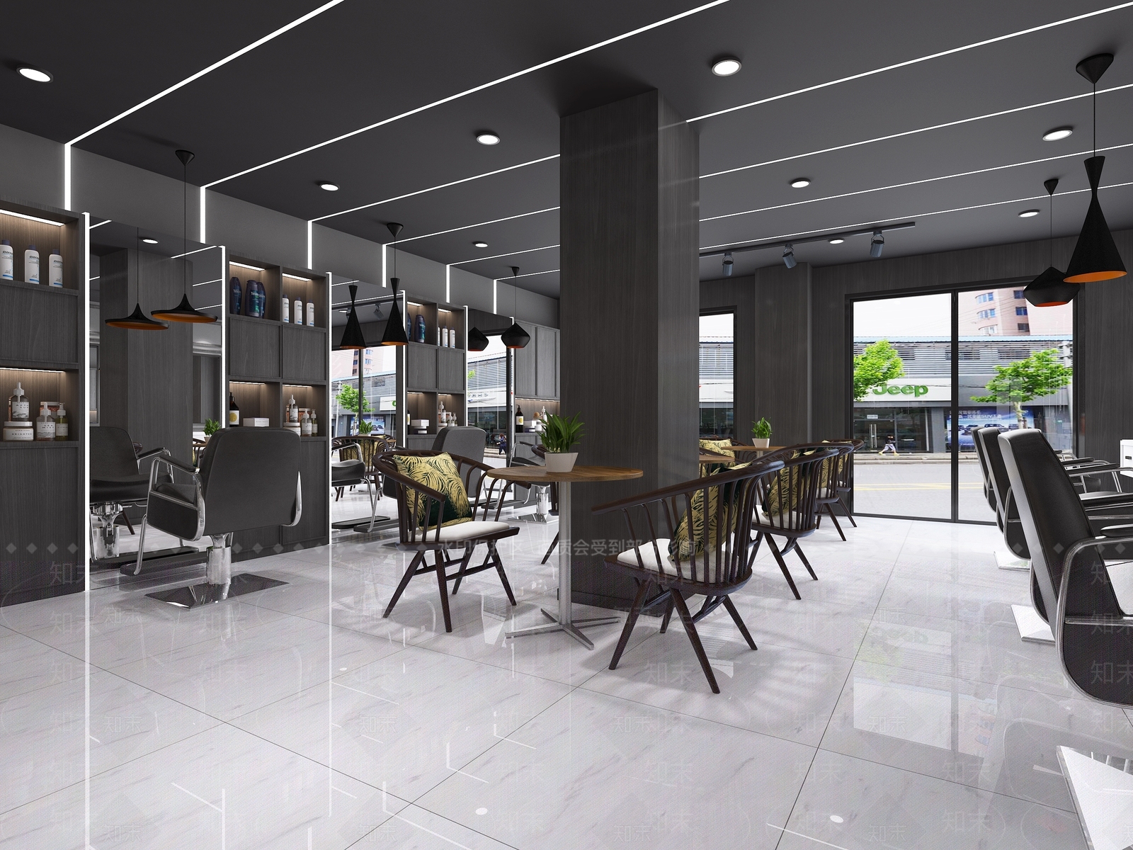 现代理发店3D模型下载【ID:1116488766】