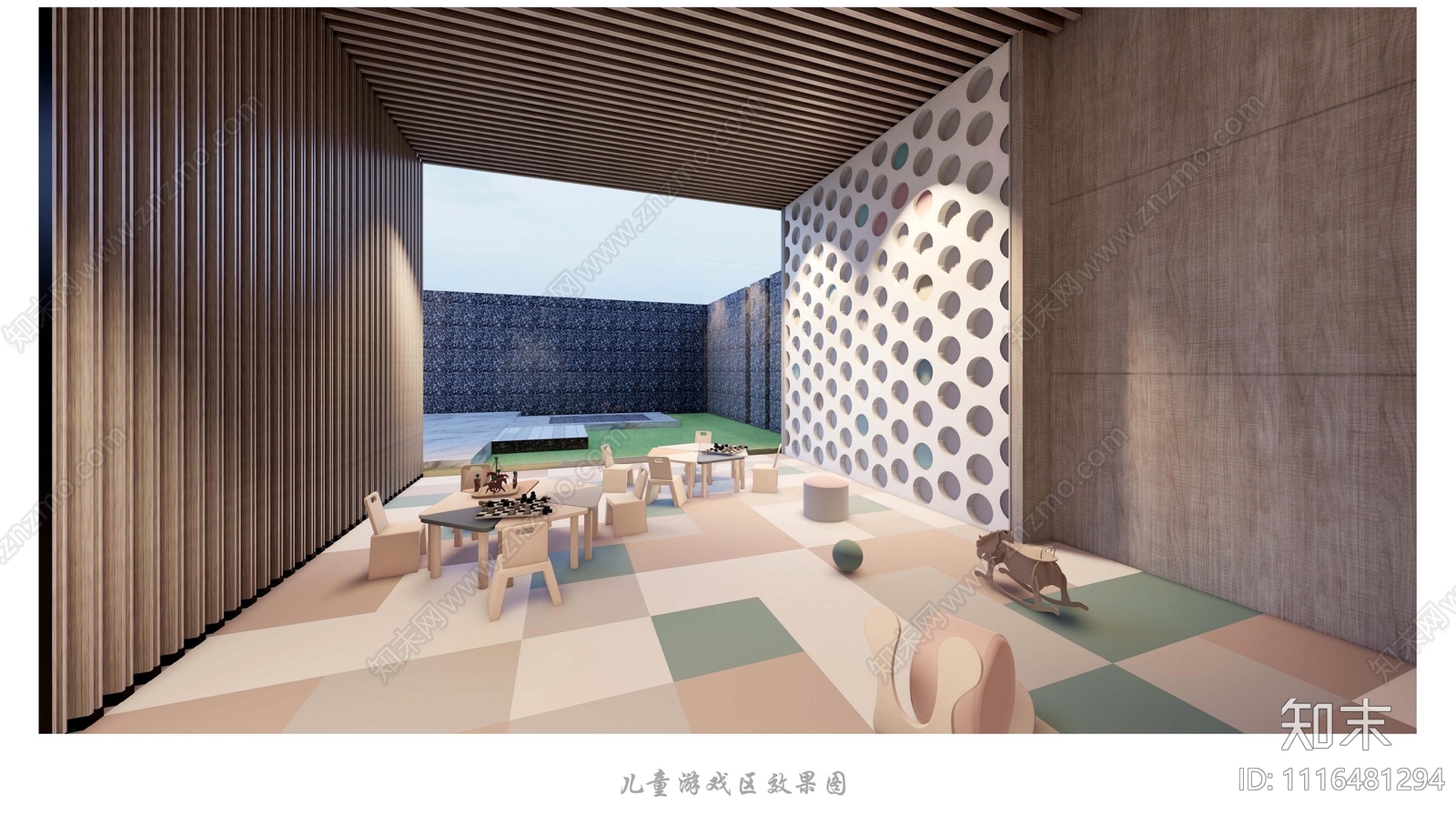 售楼部施工图效果图施工图cad施工图下载【ID:1116481294】
