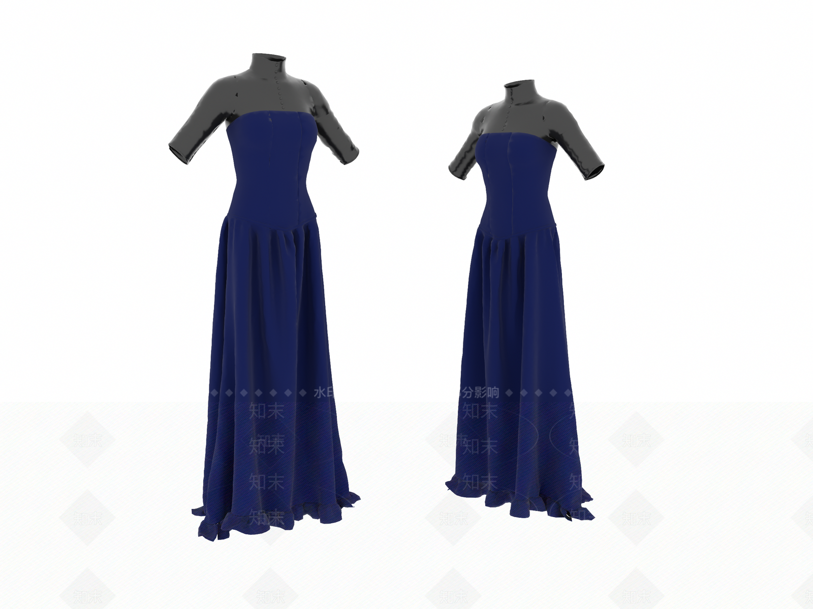 现代服装店模特SU模型下载【ID:1116485475】