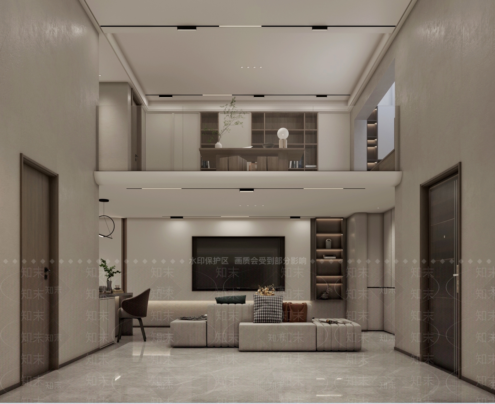 现代家居健身房3D模型下载【ID:1116608197】