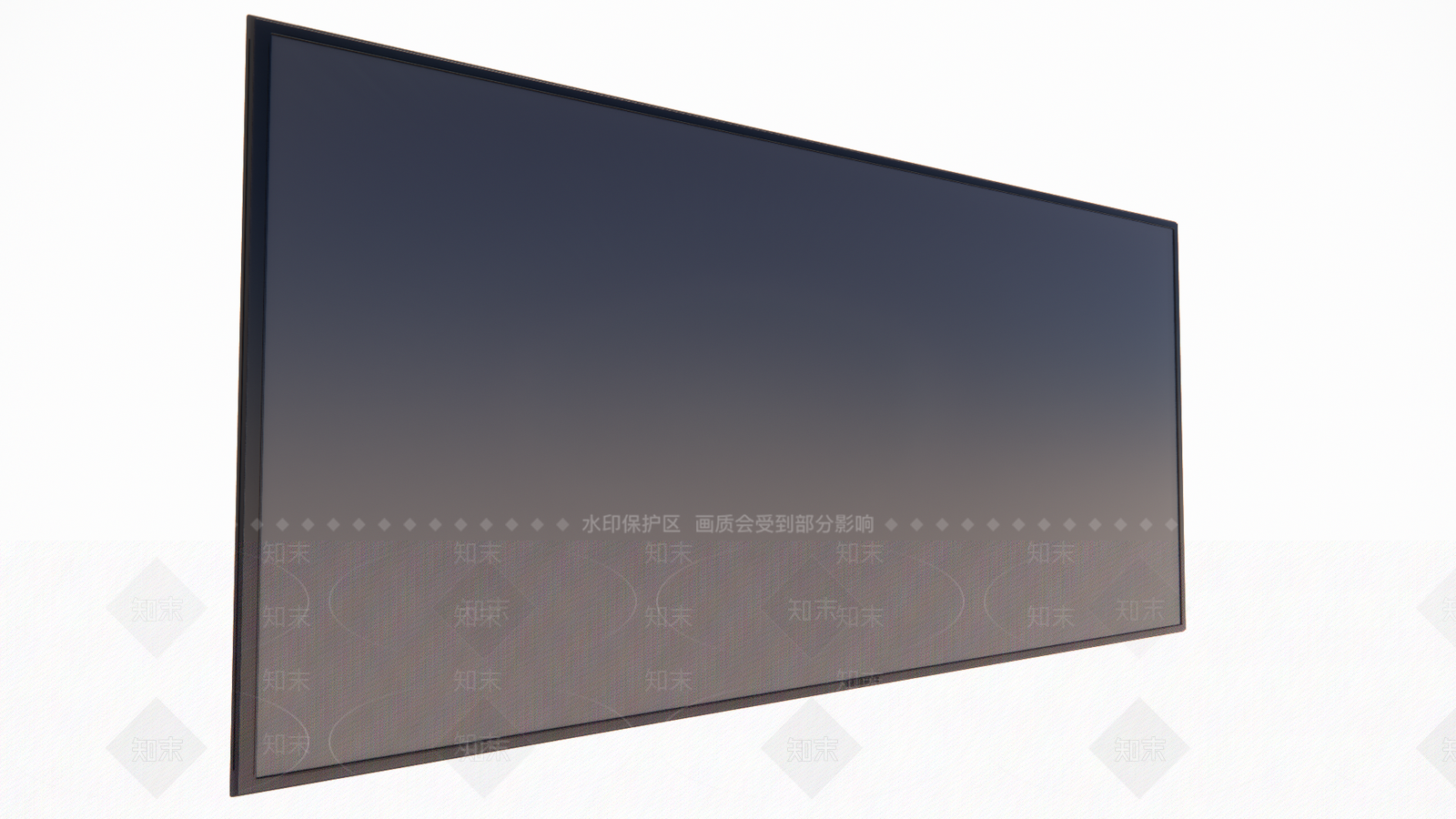 现代三星液晶电视机SU模型下载【ID:1116609199】