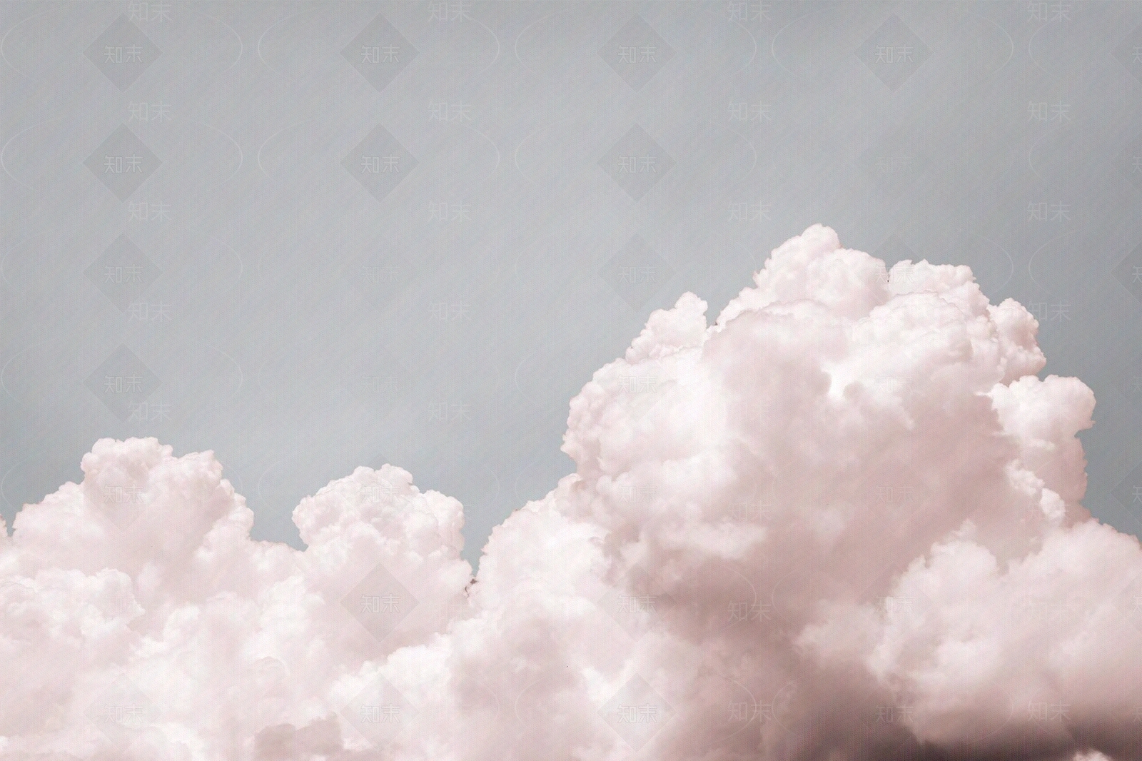 现代灰粉色天空壁画贴图下载【ID:1116620950】