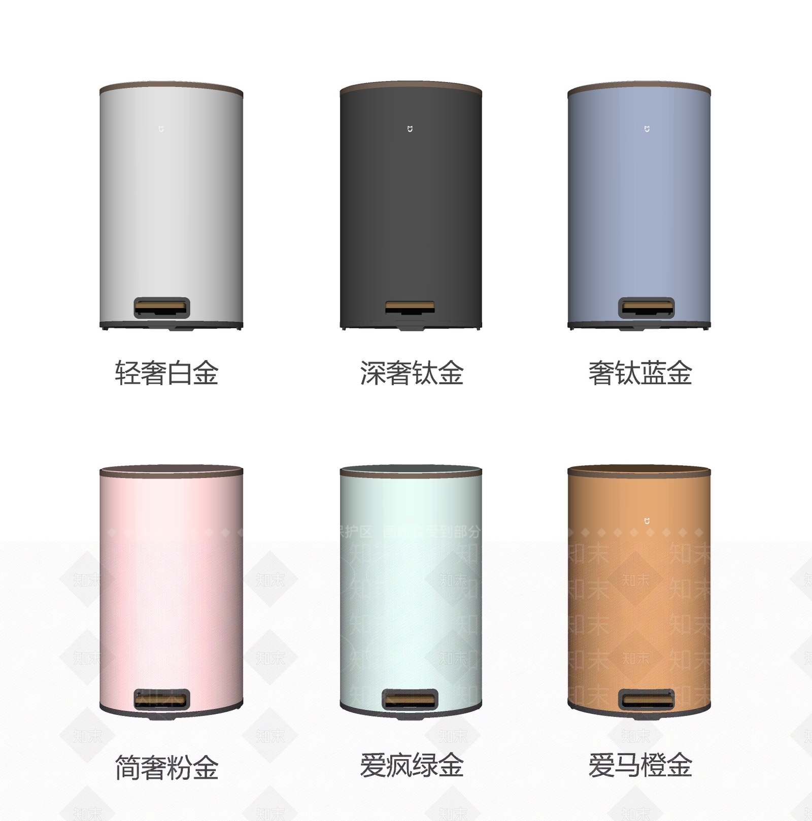 现代垃圾桶SU模型下载【ID:1116665804】