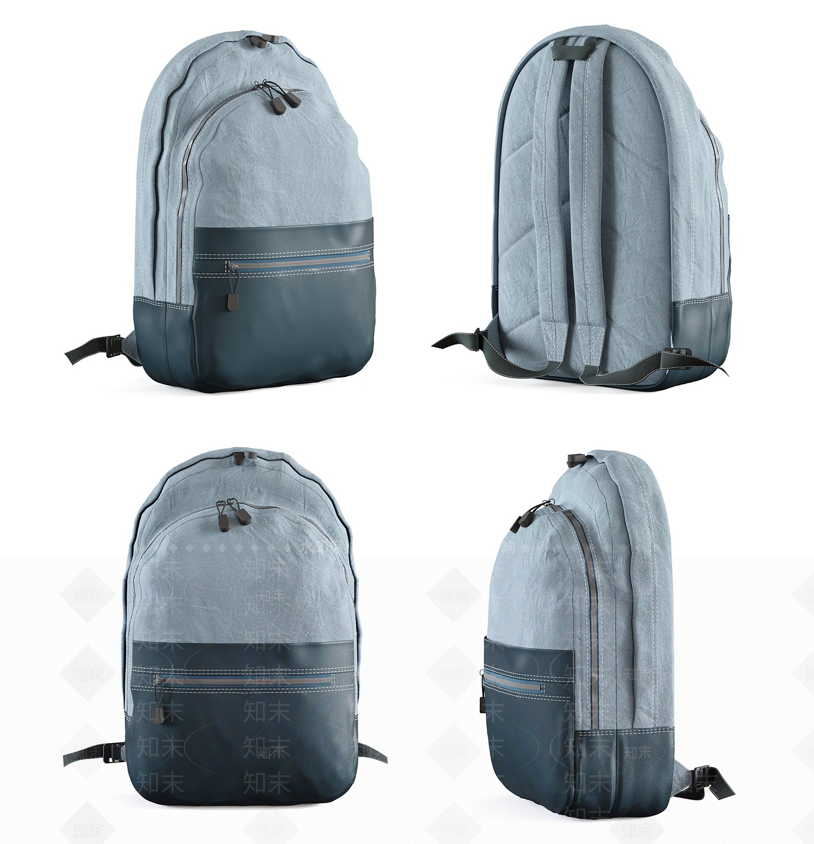 背包3D模型下载【ID:1116675995】