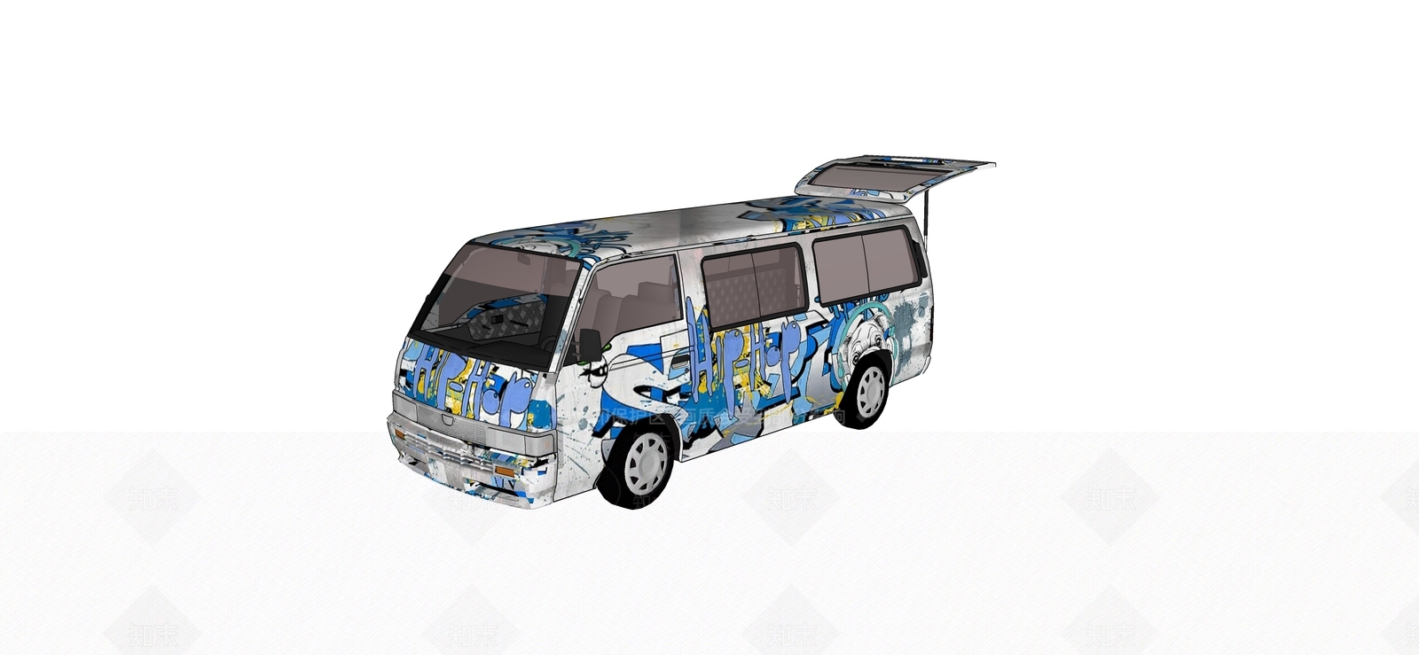 面包车SU模型下载【ID:1116713094】