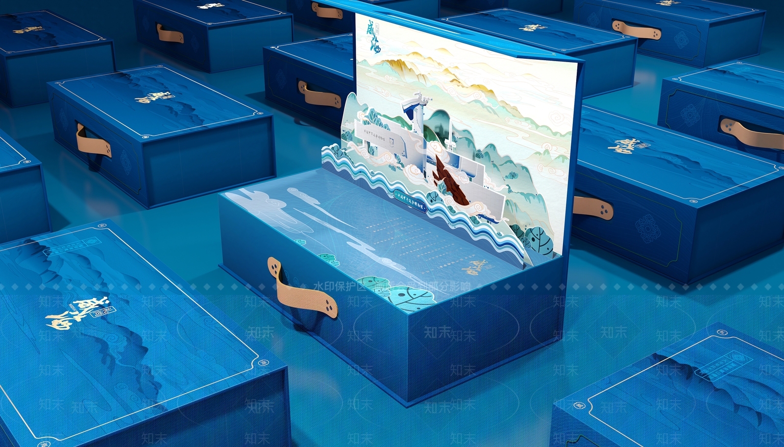 立体包装礼盒3D模型下载【ID:1116730679】