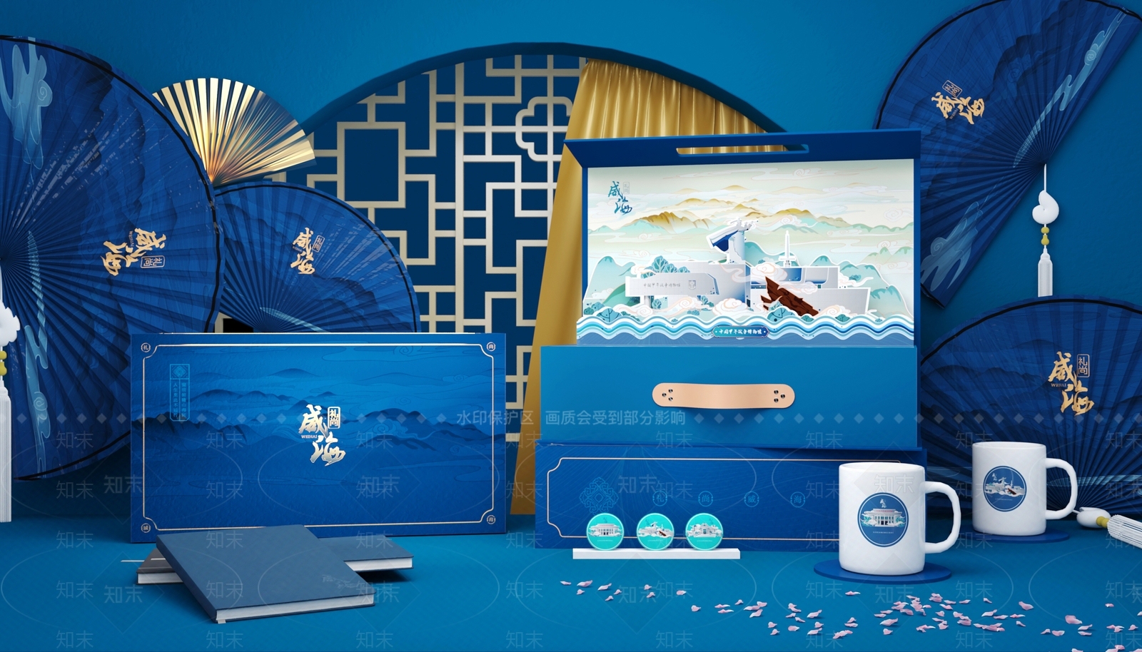 包装礼盒3D模型下载【ID:1116731166】