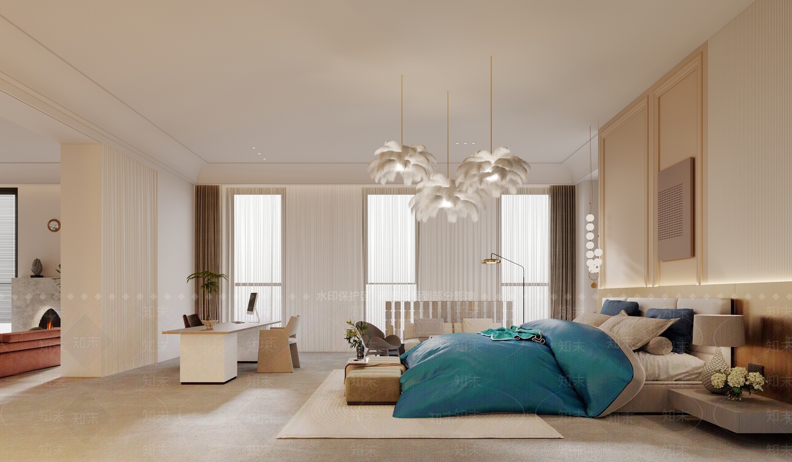 侘寂单身公寓3D模型下载【ID:1116745523】