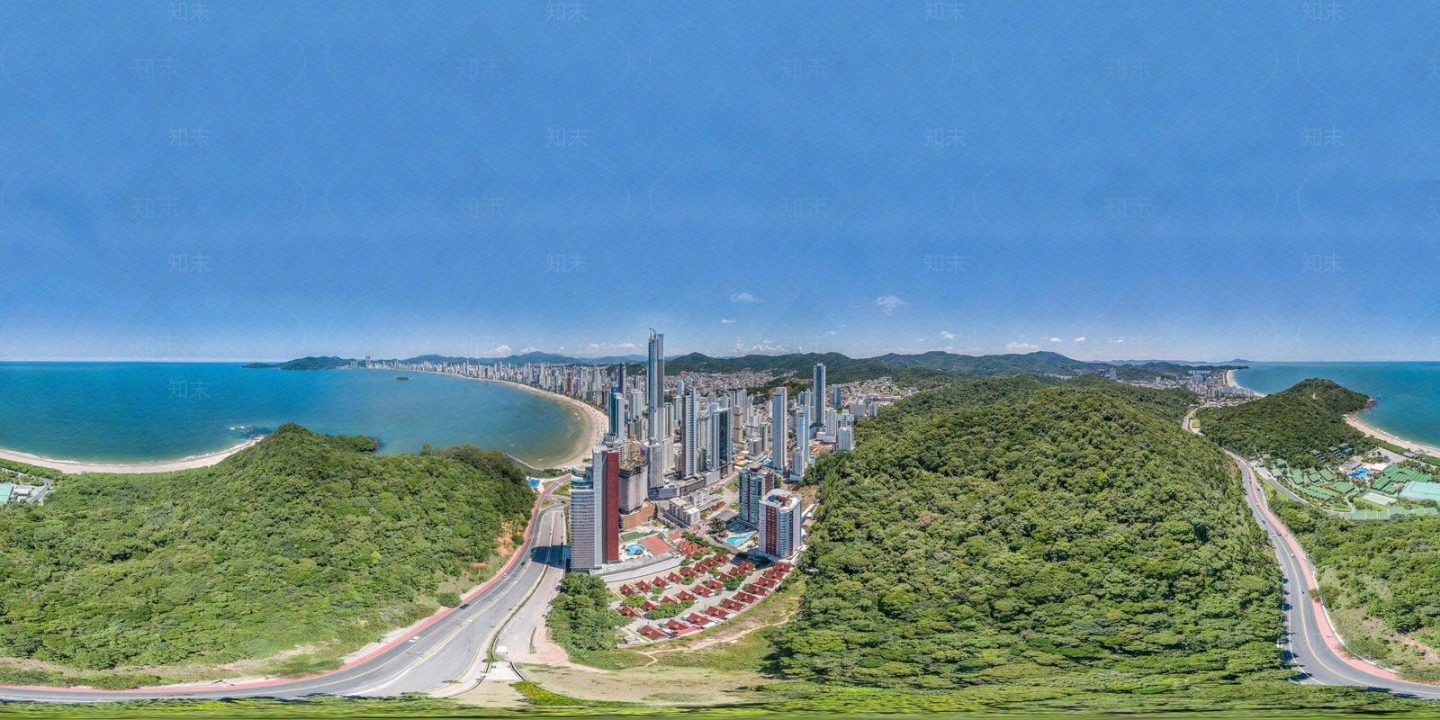 滨海美丽度假城市HDR贴图下载【ID:1116793696】