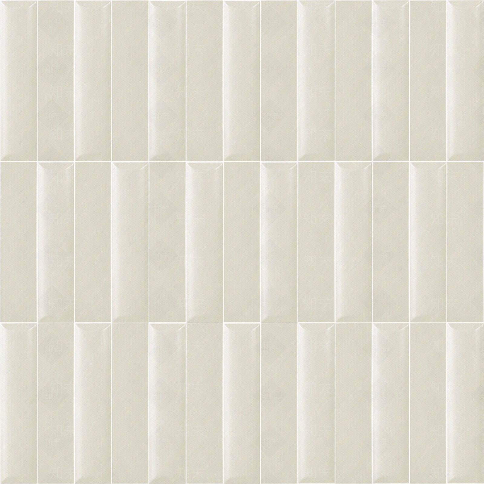 白色长方形立体面包形凸面纯色瓷砖贴图下载【ID:1116811048】