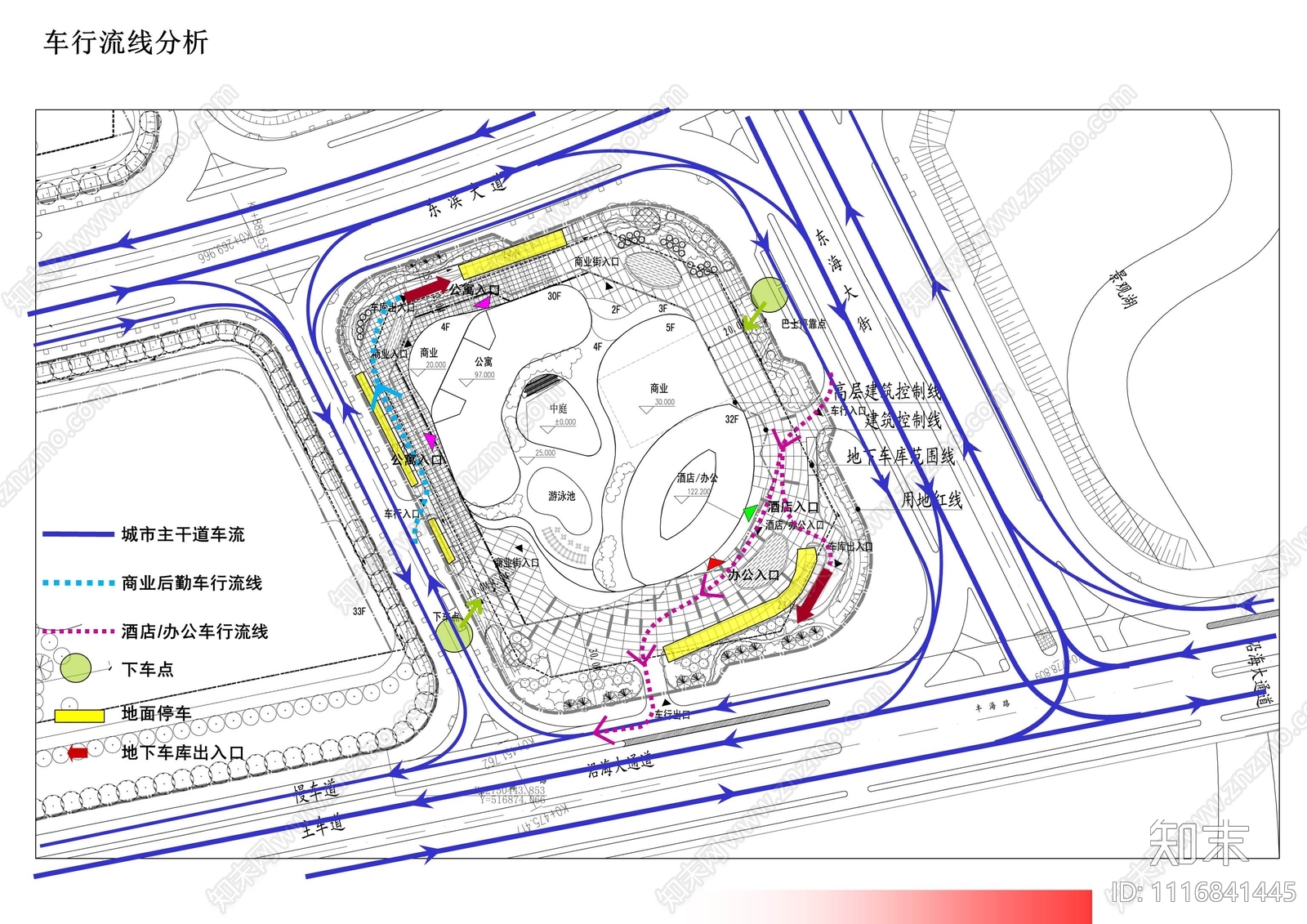 全套商业广场景观施工图效果图cad施工图下载【ID:1116841445】