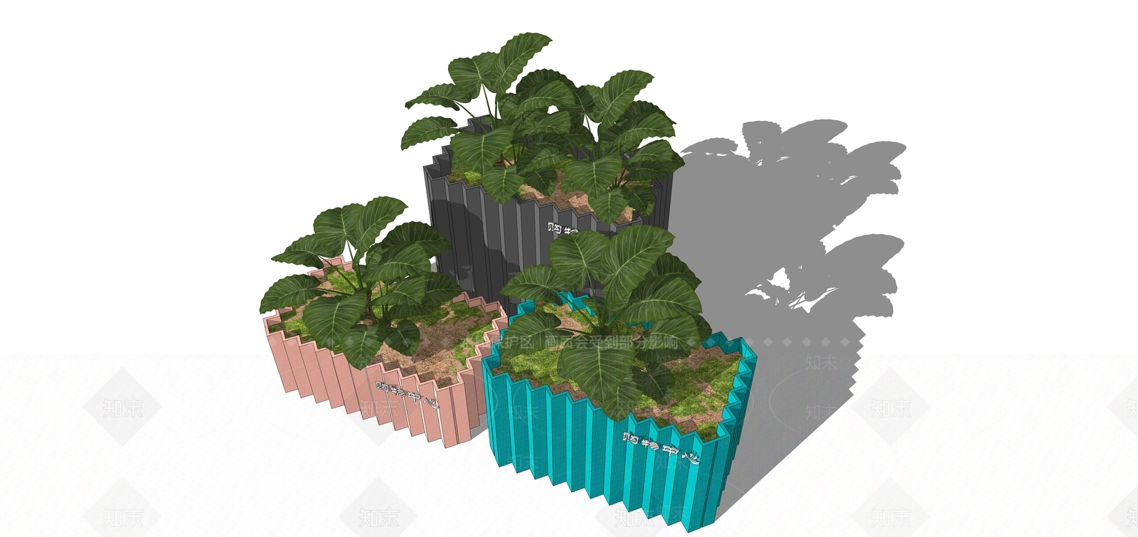 花草SU模型下载【ID:1116958149】