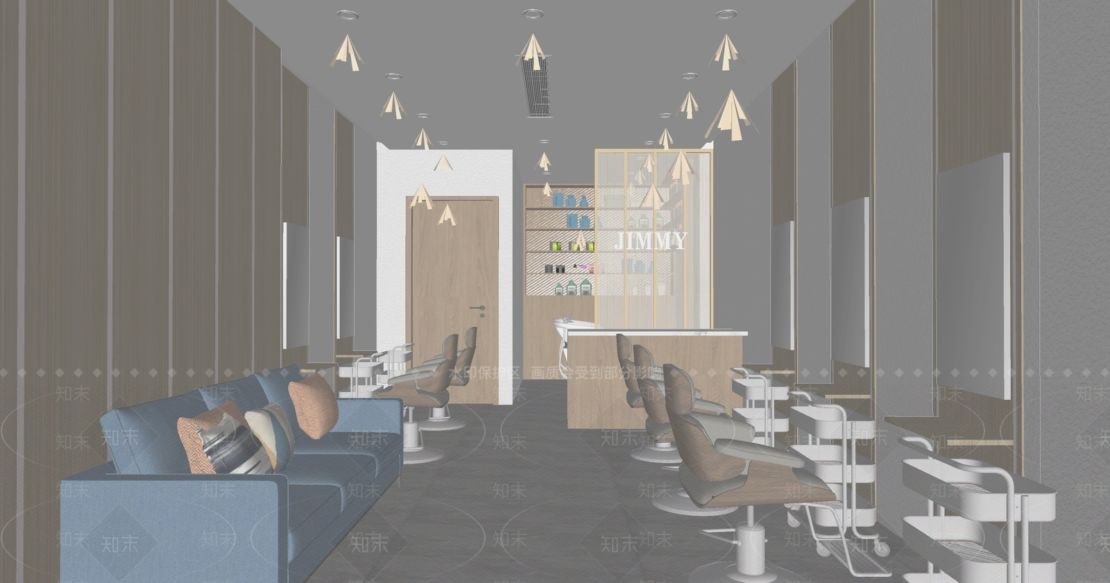 现代理发店SU模型下载【ID:1116862259】